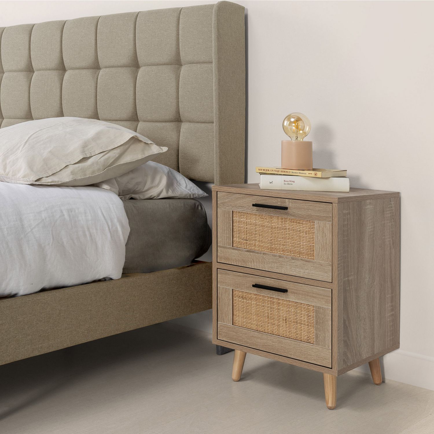 Mesita de noche Layla 2C | Top Mueble