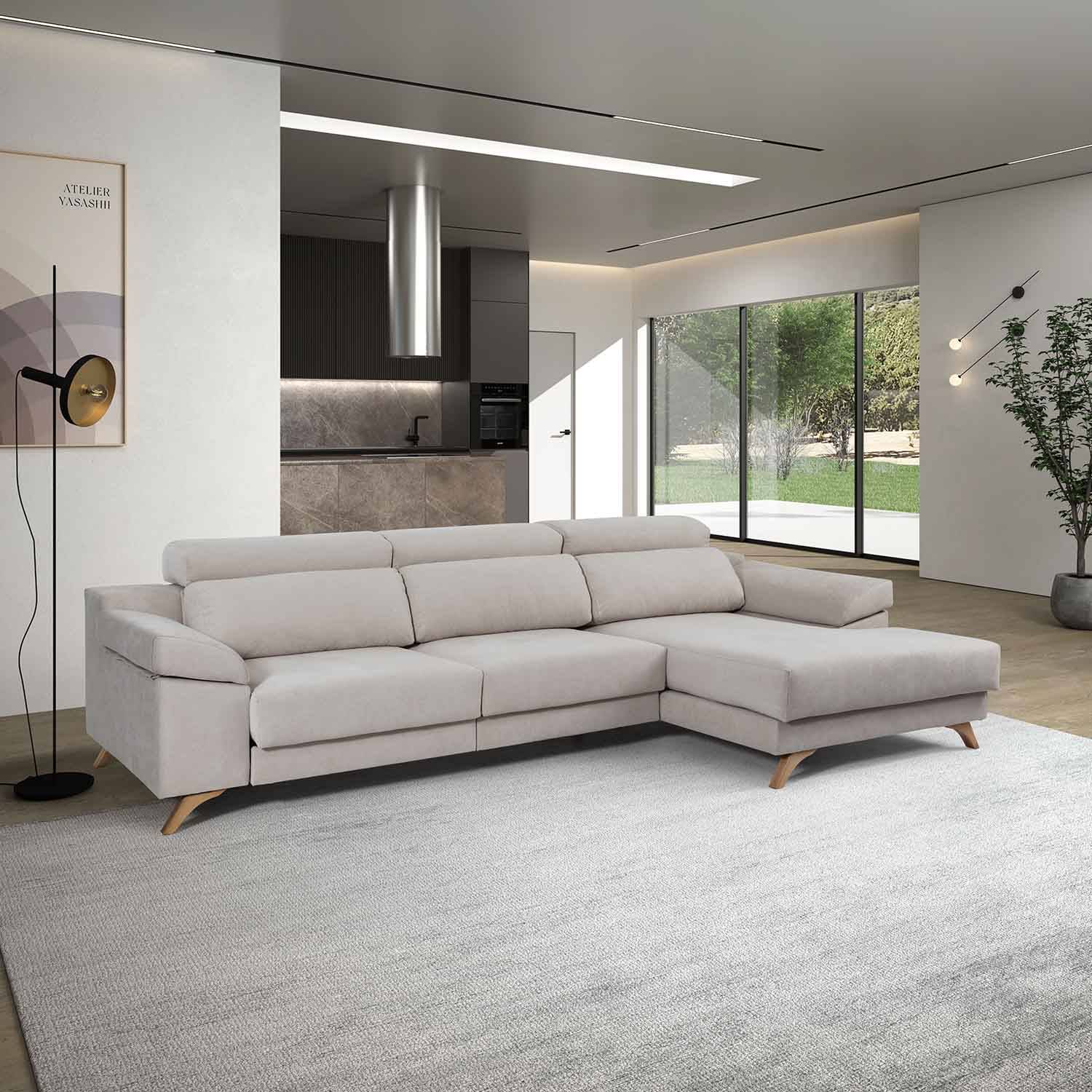 Sofá Chaise Longue Michigan | Navidad 2025 | Top Mueble