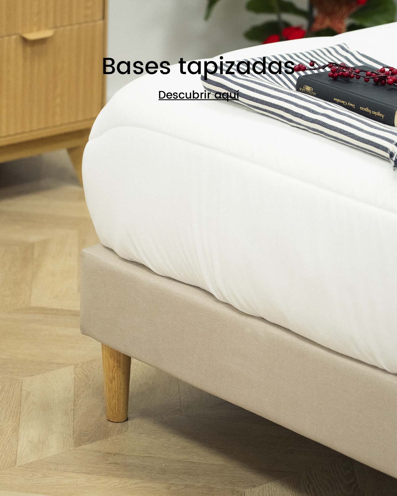 Bases Tapizadas | Navidad 2025 | Top Mueble