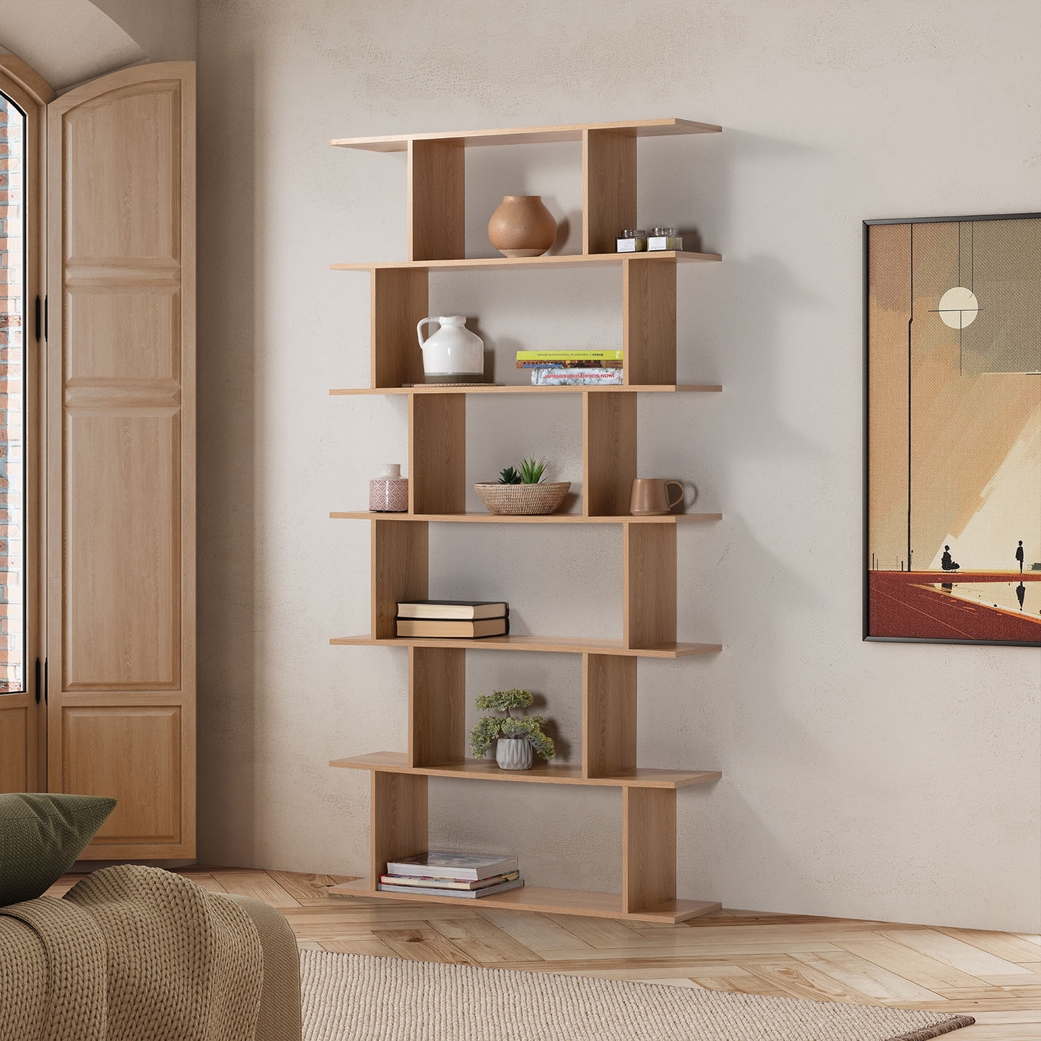 Estantería de Salón Daisy | Rebajas Enero 2026 | Top Mueble