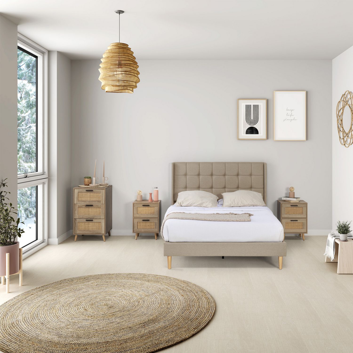 Pack Dormitorio Loren | Top Mueble