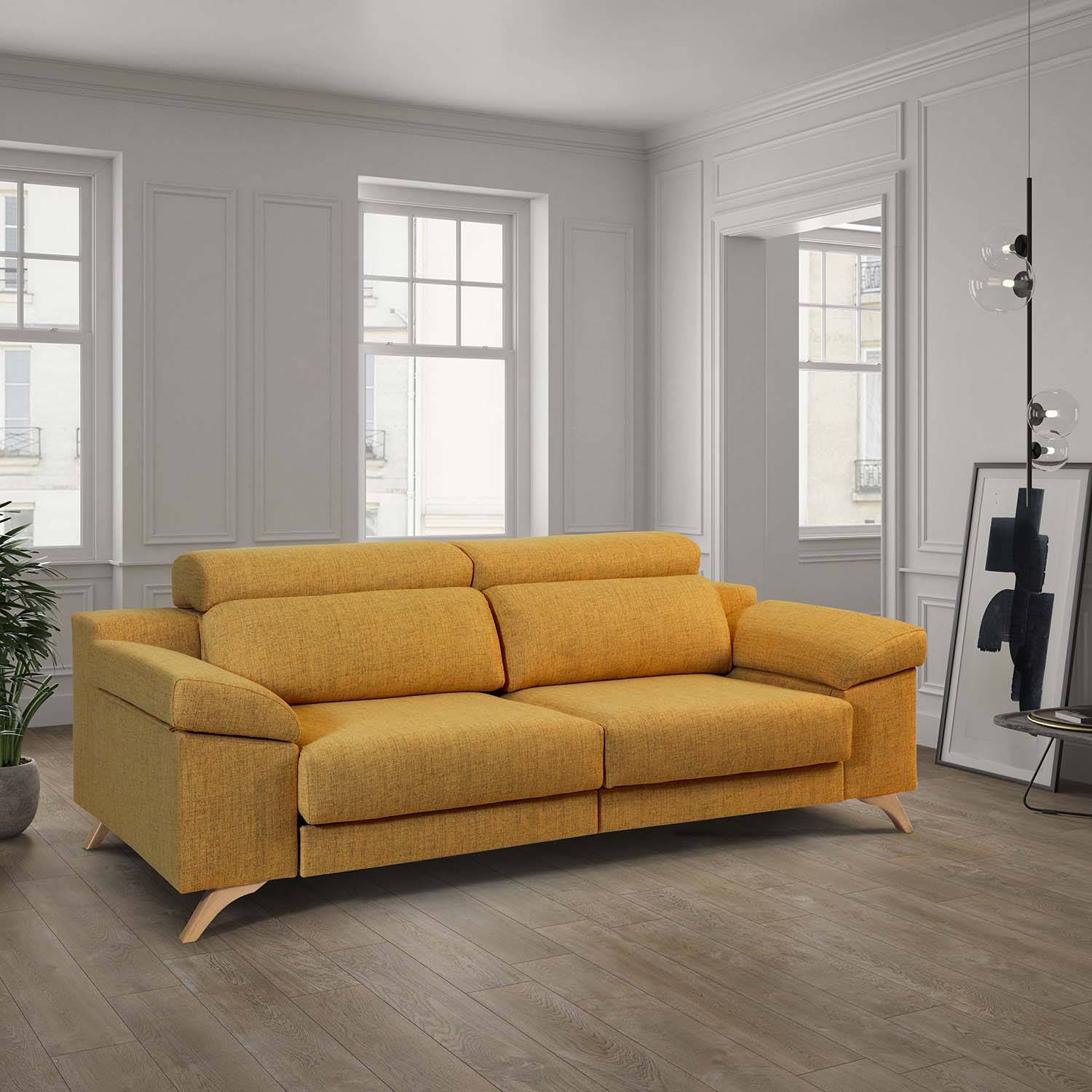 Sofá 3 Plazas Michigan | Rebajas Enero 2026 | Top Mueble