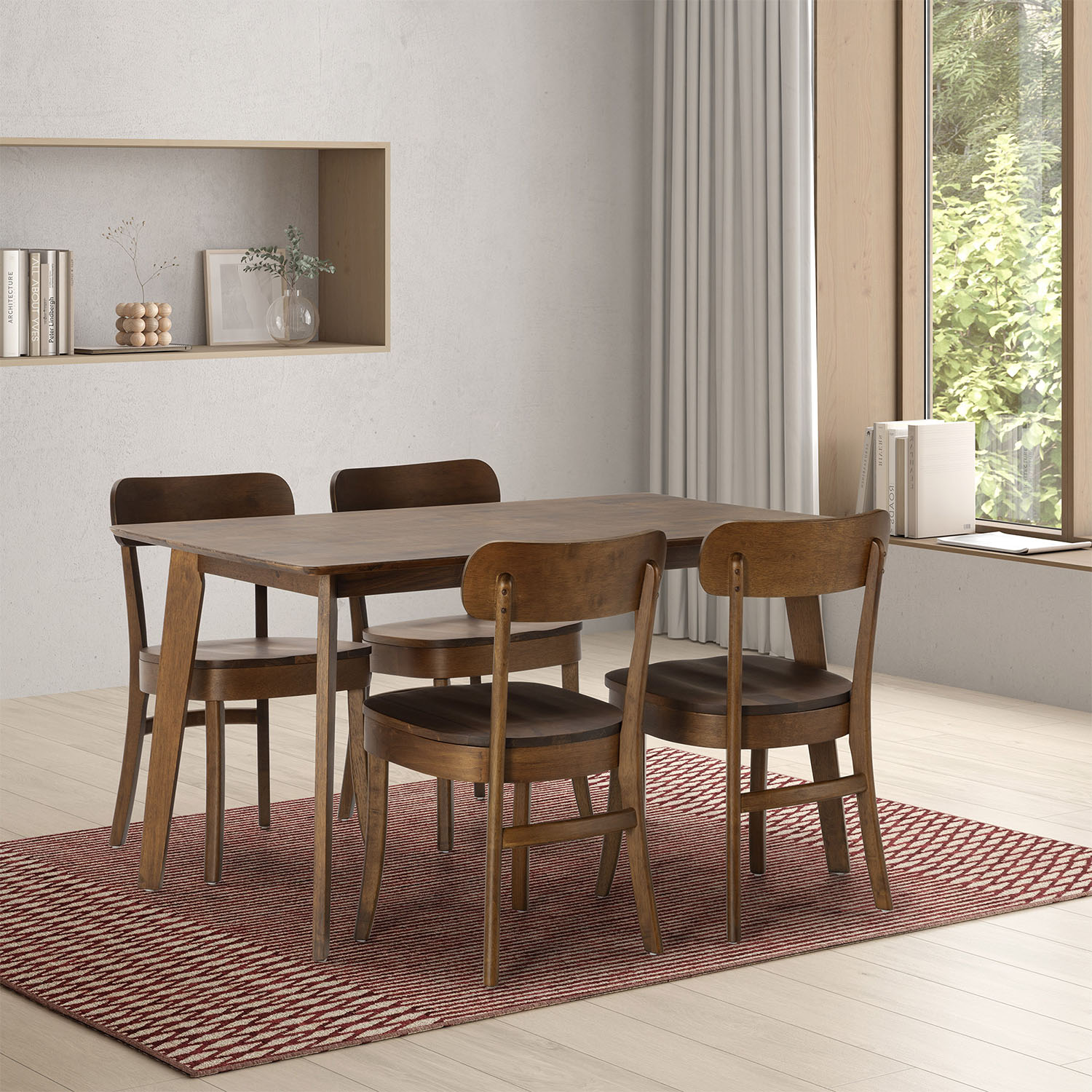 Pack Mesa y Sillas Comedor Noel | Top Mueble