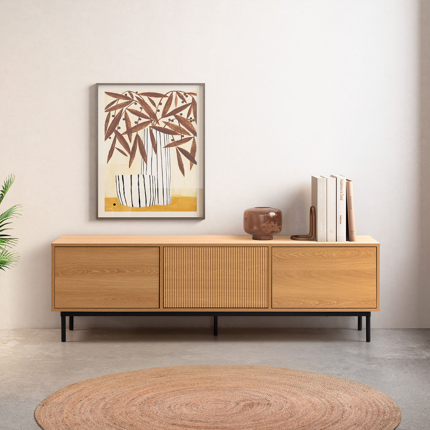 Mueble TV 3 Puertas Eleanor | Summer Sale 2026 | Top Mueble