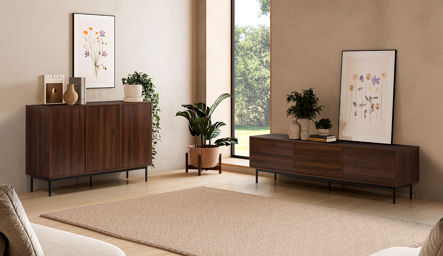 Conjunto Aparador y Mueble TV Eleanor | Summer Sale 2026 | Top Mueble