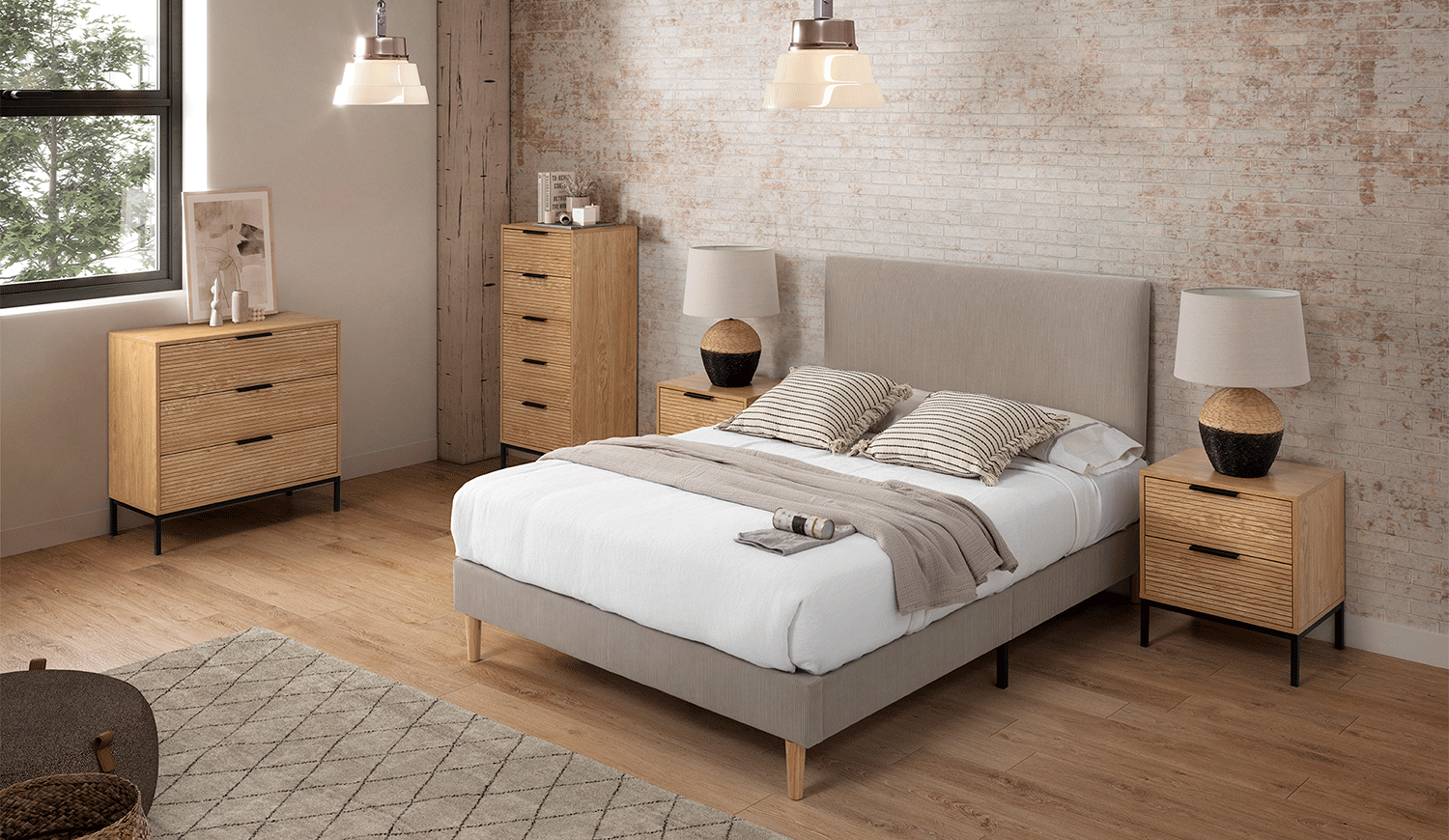 Conjunto Dormitorio Rachele | Summer Sales 2026 | Top Mueble