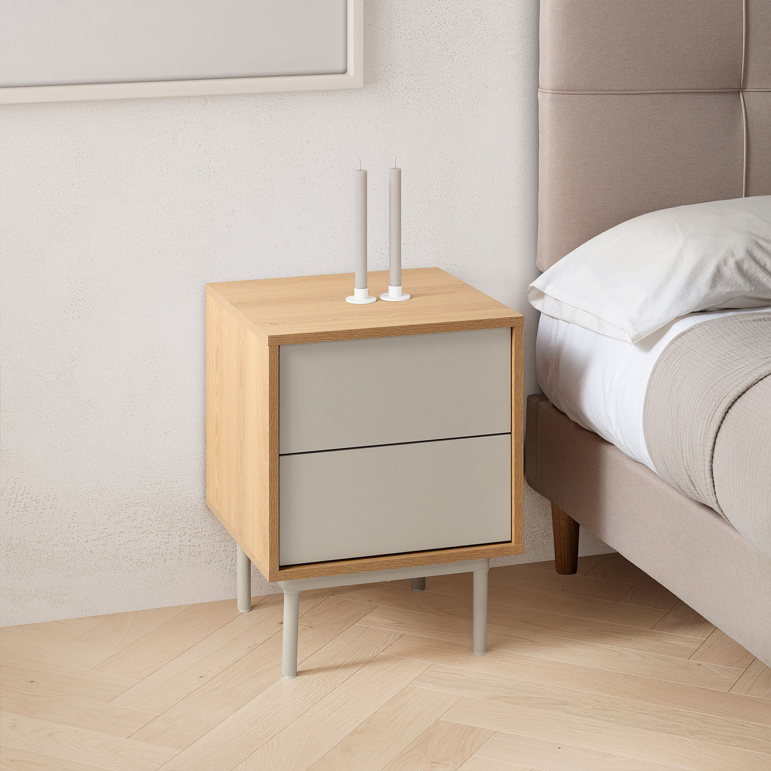 Mesita de Noche Kamila | Summer Sales 2026 | Top Mueble