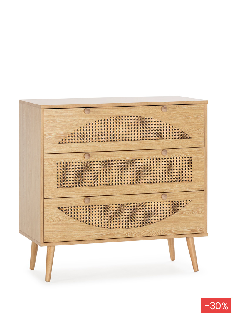 Cómoda Ratán Moon | Top Mueble