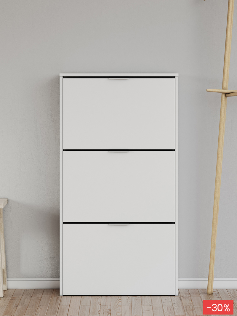 Zapatero Blanco Zafiro | Top Mueble