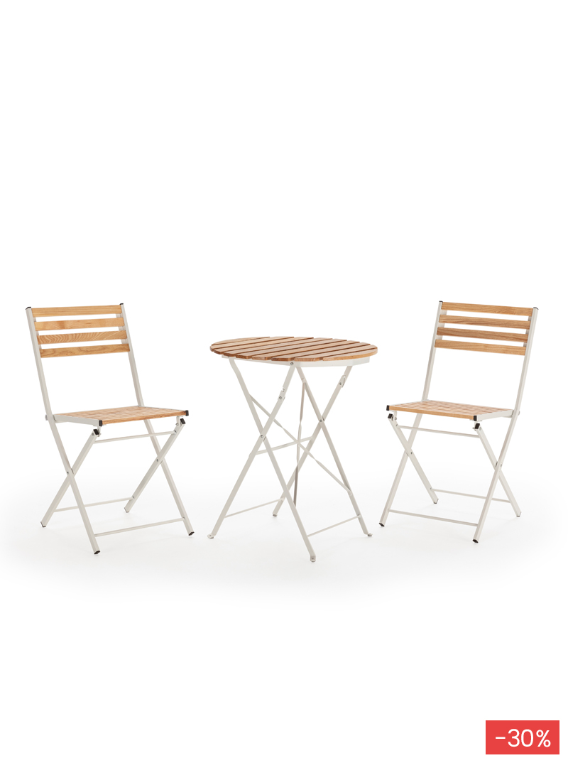 Conjunto exterior plegable Isla | Top Mueble