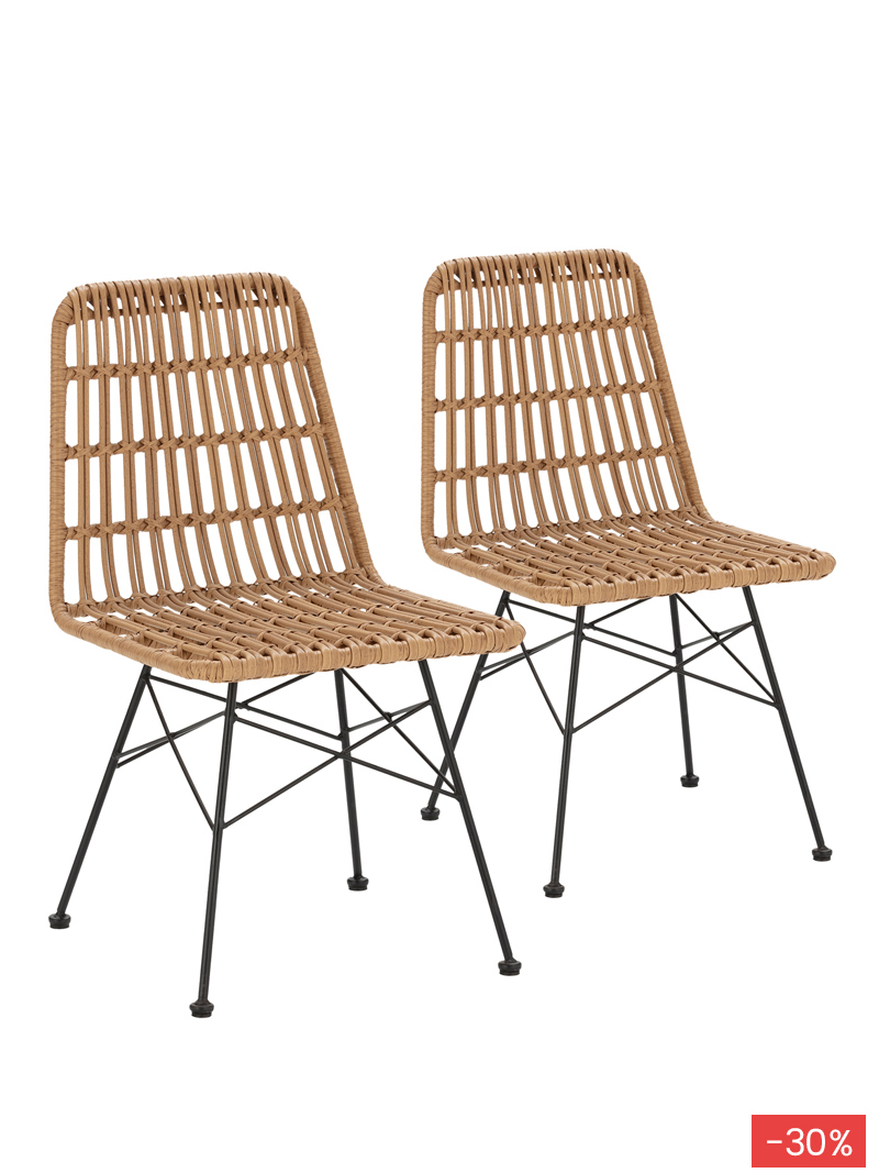 Set 2 Sillas Comedor Amaya | Top Mueble