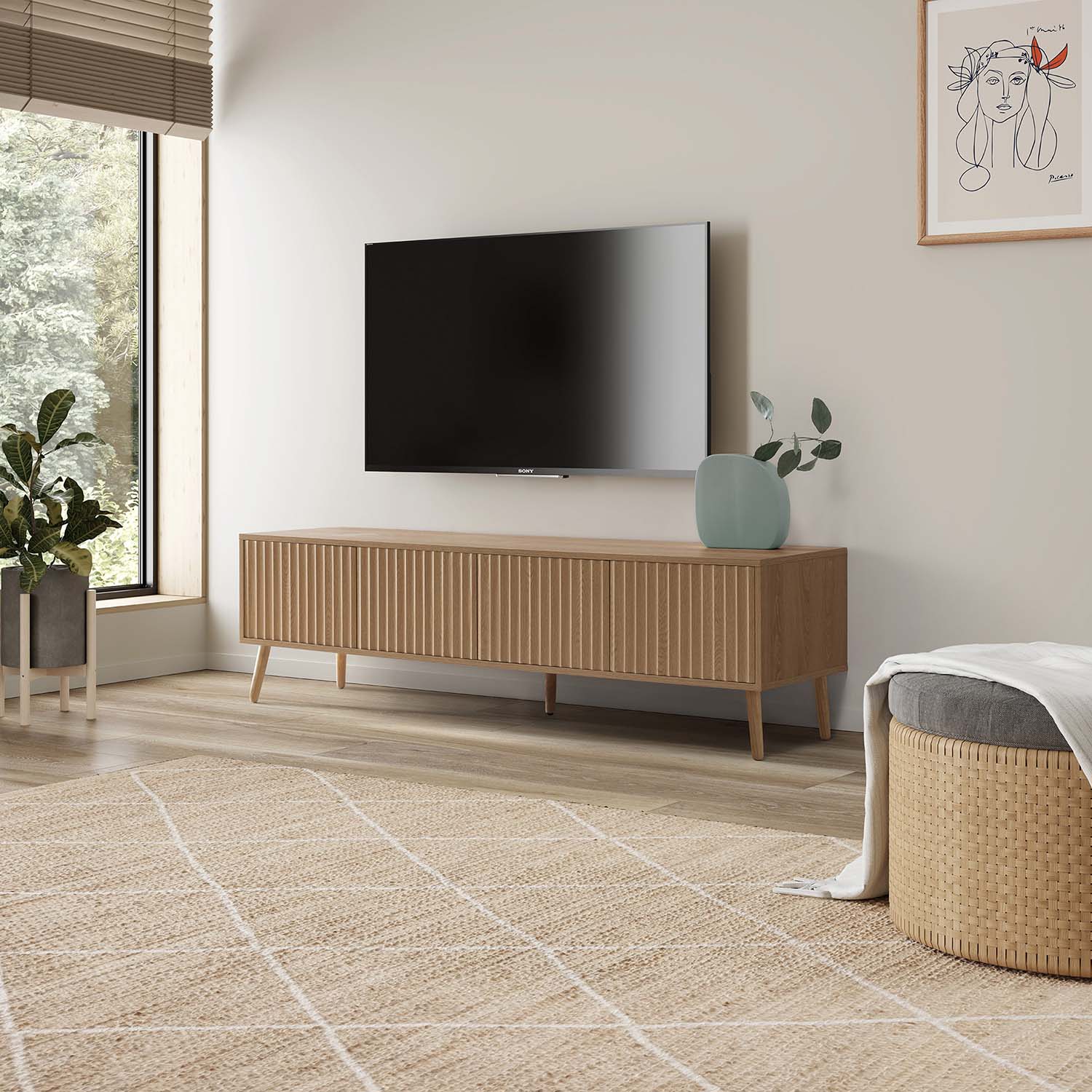 Mueble TV 160 cm Layla | Summer Sales 2026 | Top Mueble