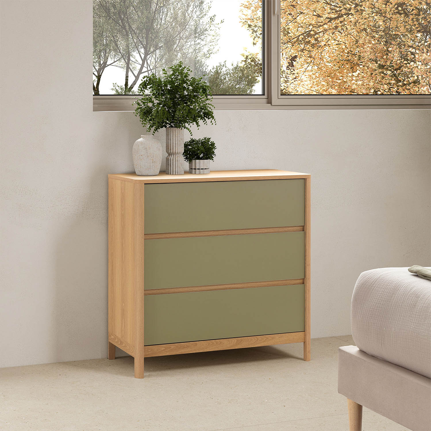 Cómoda 80 cm Ancho Nassaua | Vuelta al Cole 2026 | Top Mueble