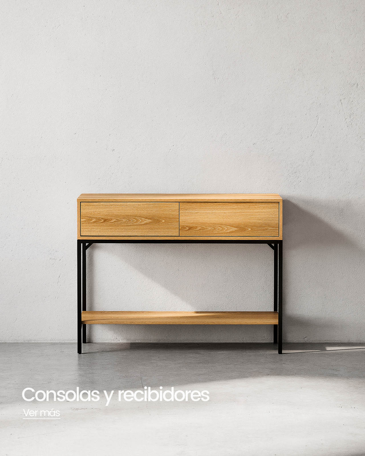 Consolas Recibidor | Vuelta al Cole 2026 | Top Mueble