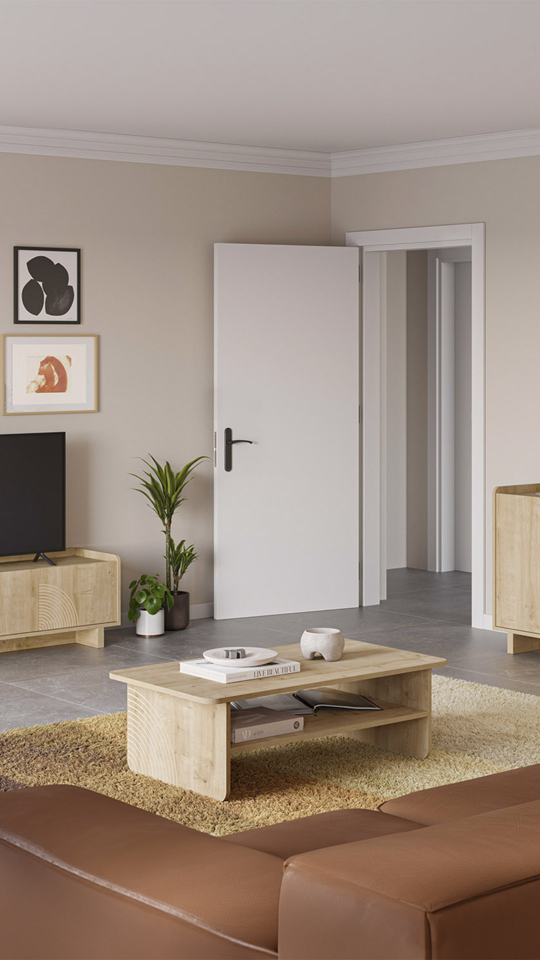Mesa Centro Rectangular Dina 1 | Top Mueble