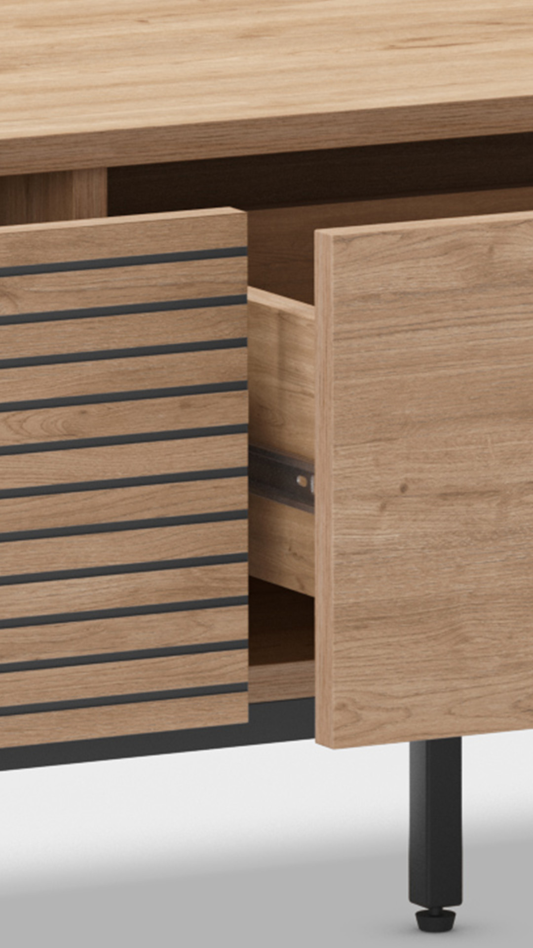 Mueble TV 180 cm Lyra Detalle 2 | Top Mueble