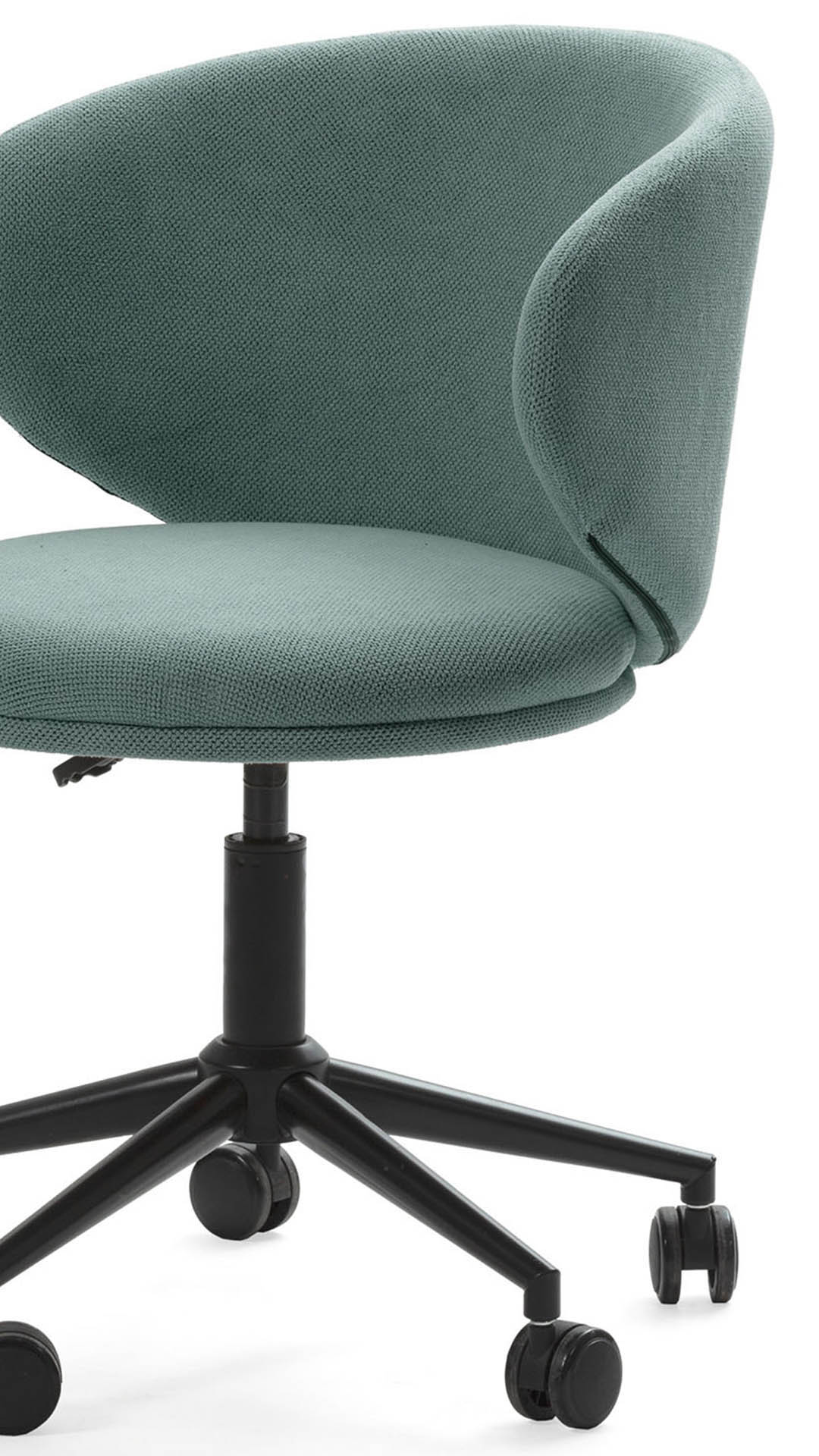 Silla Escritorio Verde con Ruedas Elora | Top Mueble