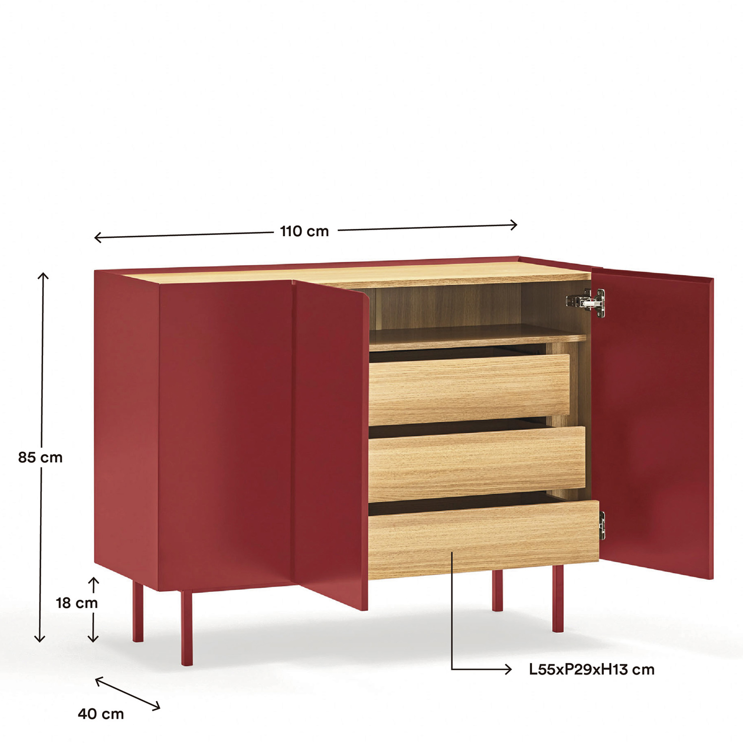 Aparador Contemporaneo Arista | Top Mueble