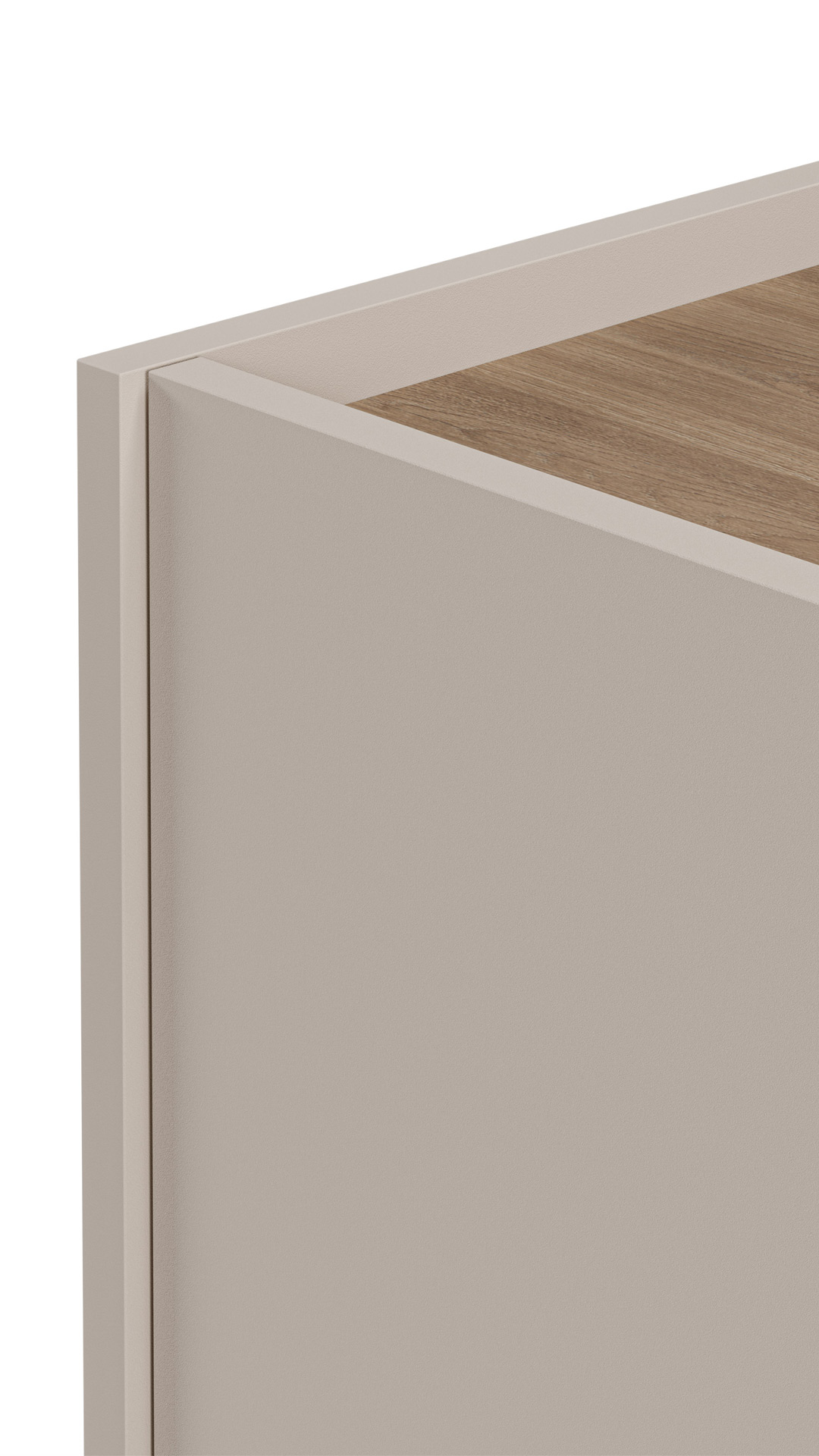 Aparador Crema 150cm Kirena Detalle | Top Mueble