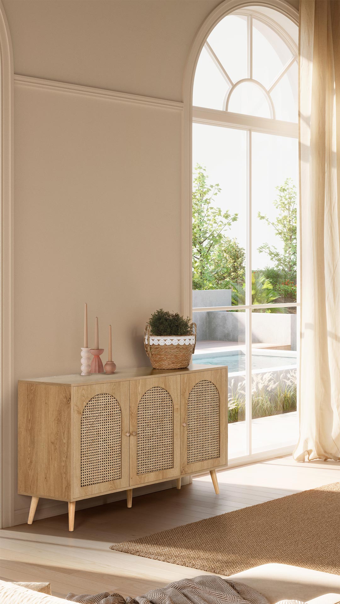 Aparador 3 puertas Moon | Top Mueble