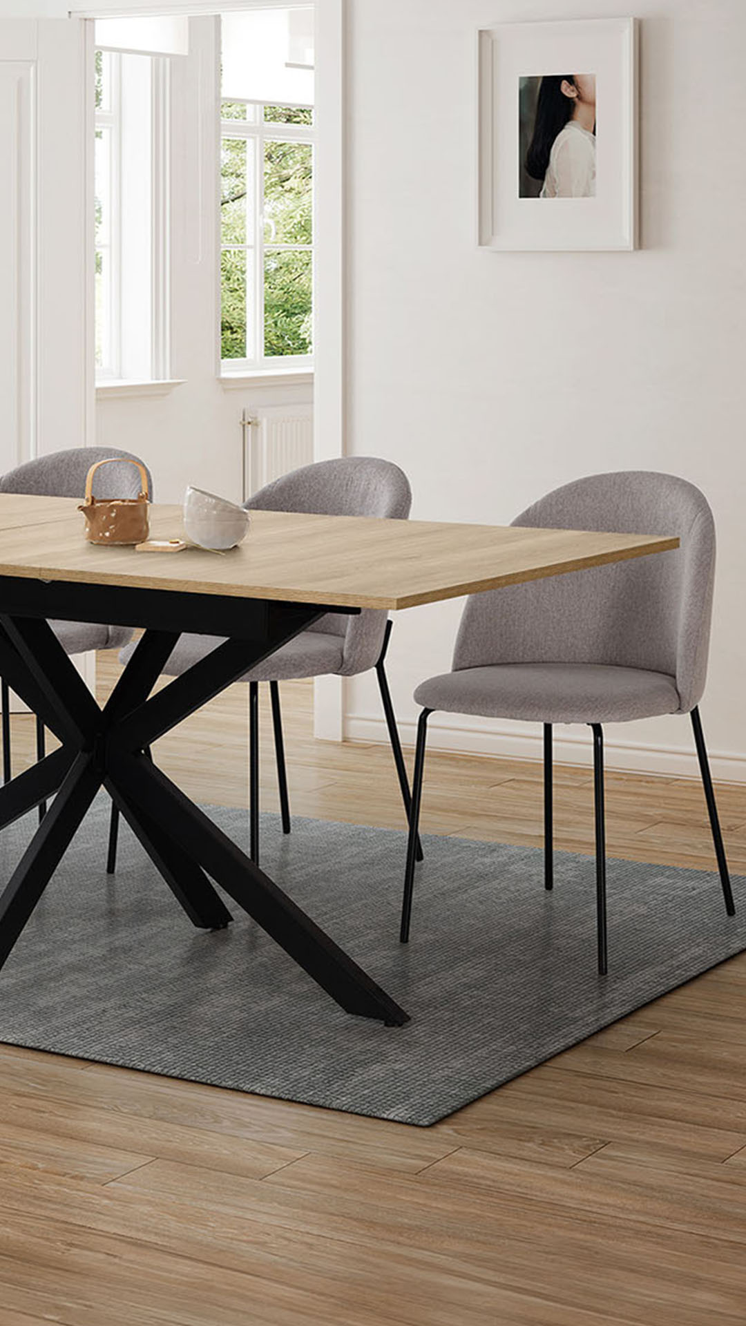 Mesa de Salón Extensible Ottawa Ambiente | Top Mueble