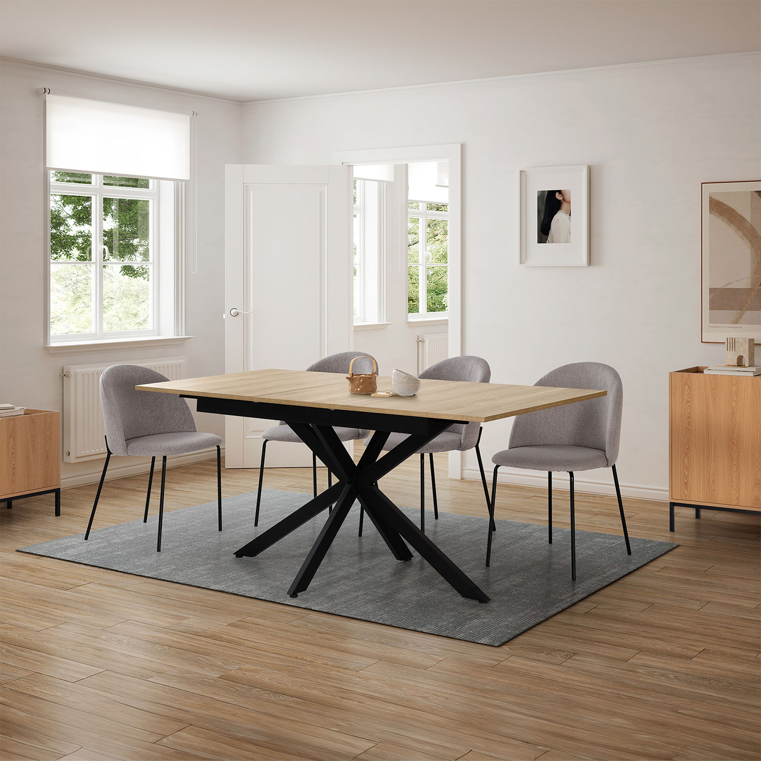 Mesa de Salón Extensible Ottawa Ambiente | Top Mueble
