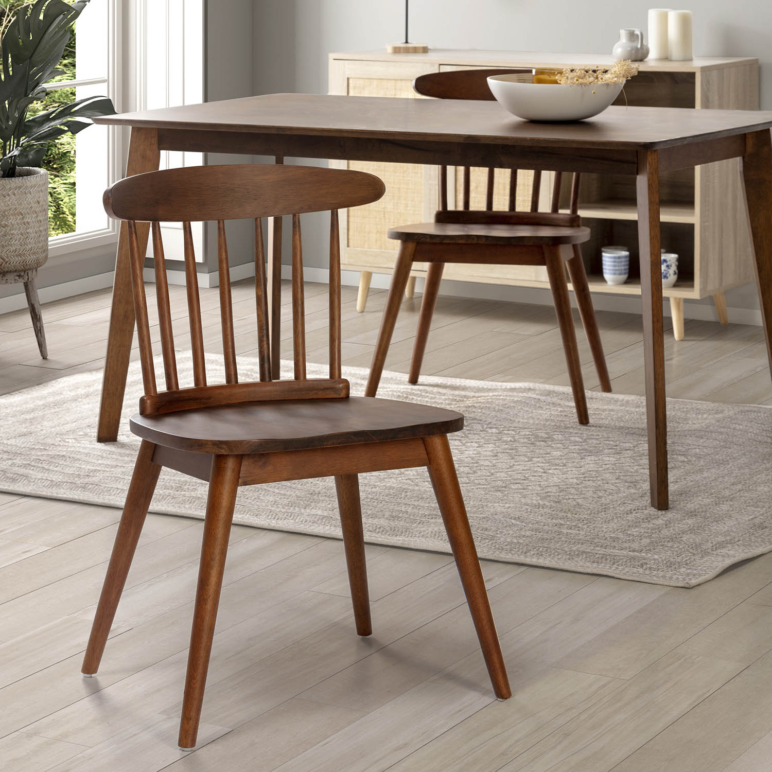 Mesa centro madera Tango color nogal | Top Mueble