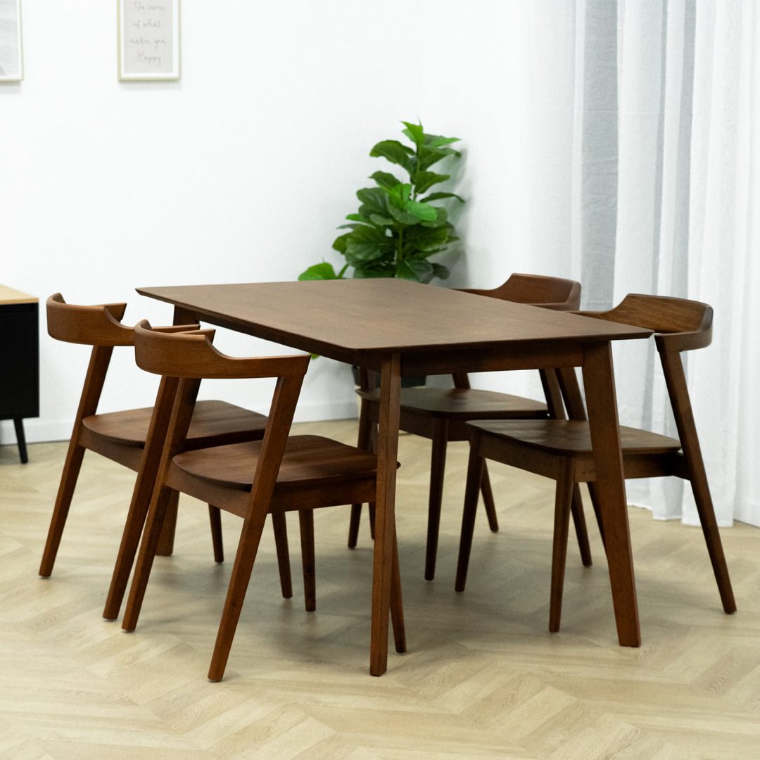 Set de Sillas de madera natural Venus | Top Mueble