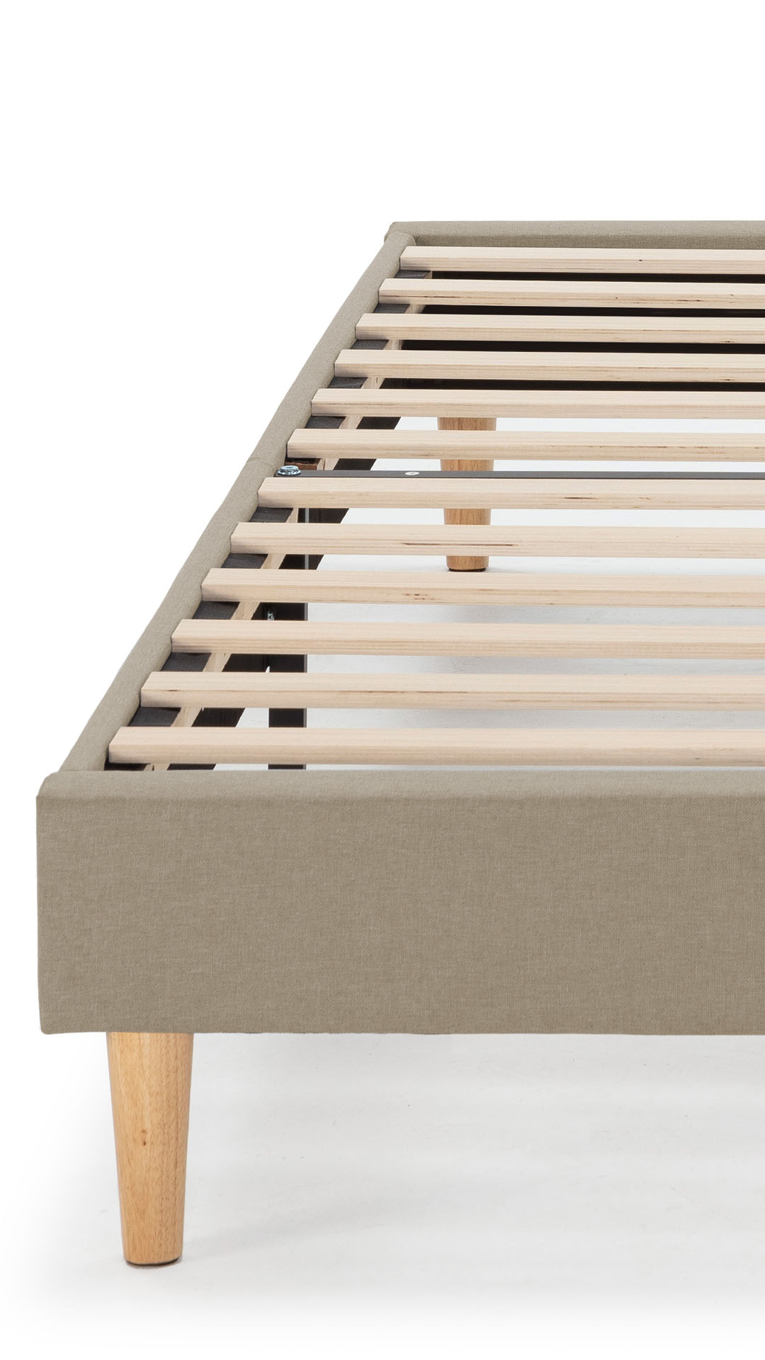 Base Tapizada beige Andrea | Top Mueble