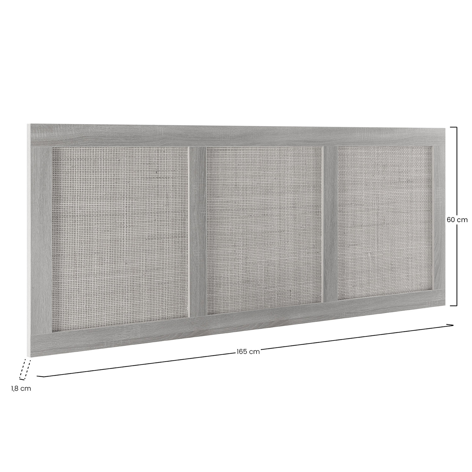 Cabecero Ratan 160 Mysha Dimensiones | Top Mueble Cabecero Ratan 160 Mysha Dimensiones | Top Mueble