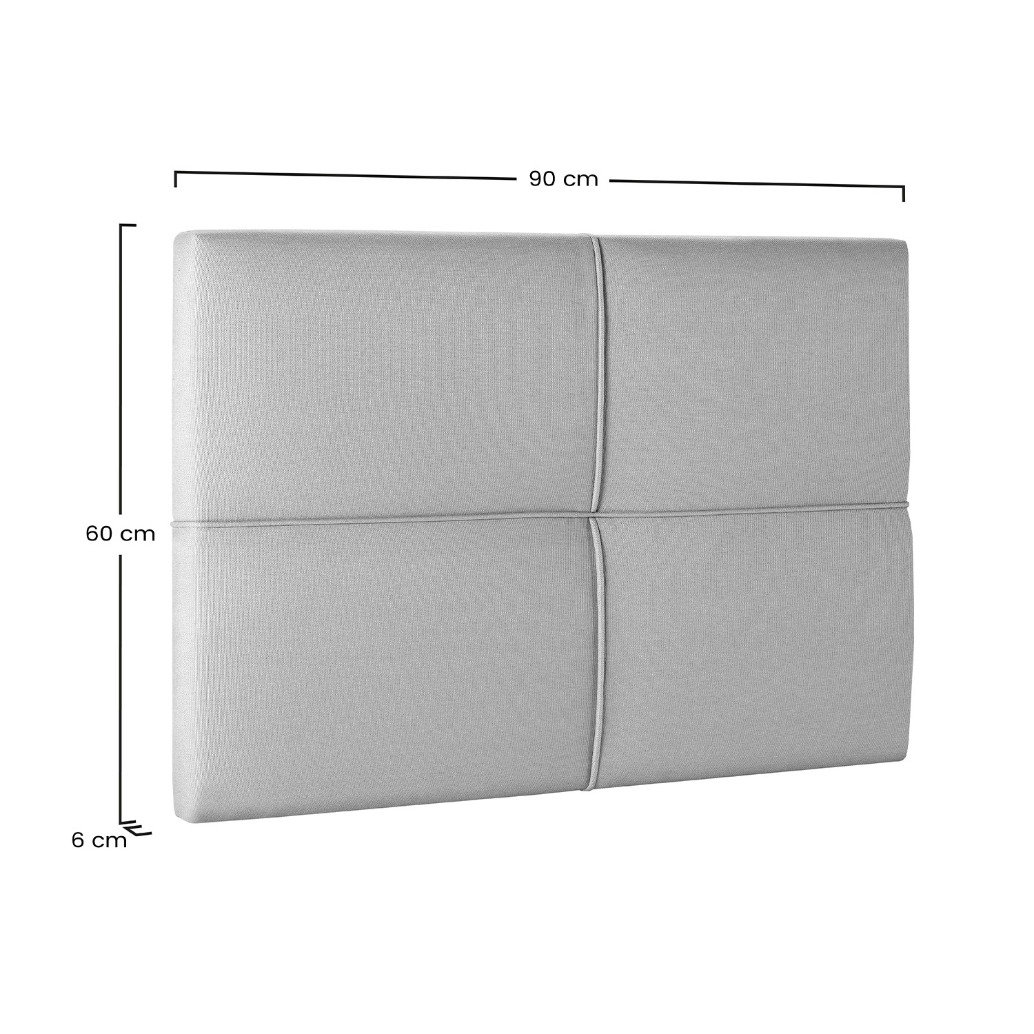 Cabecero Cama Catania Medidas 90 cm | Top Mueble