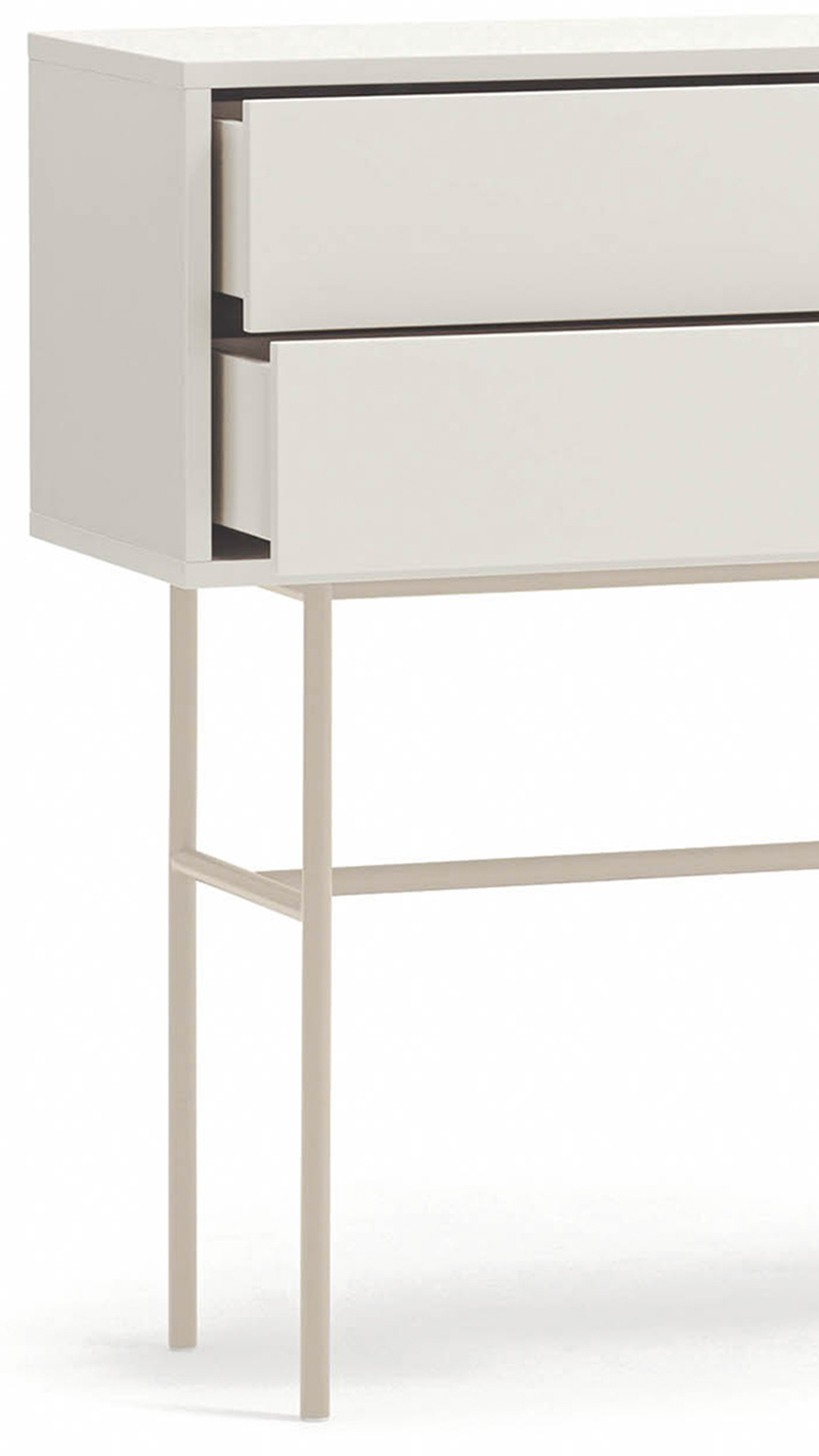 Consola Recibidor Puerta Corredera Arena Nube Detalle | Top Mueble