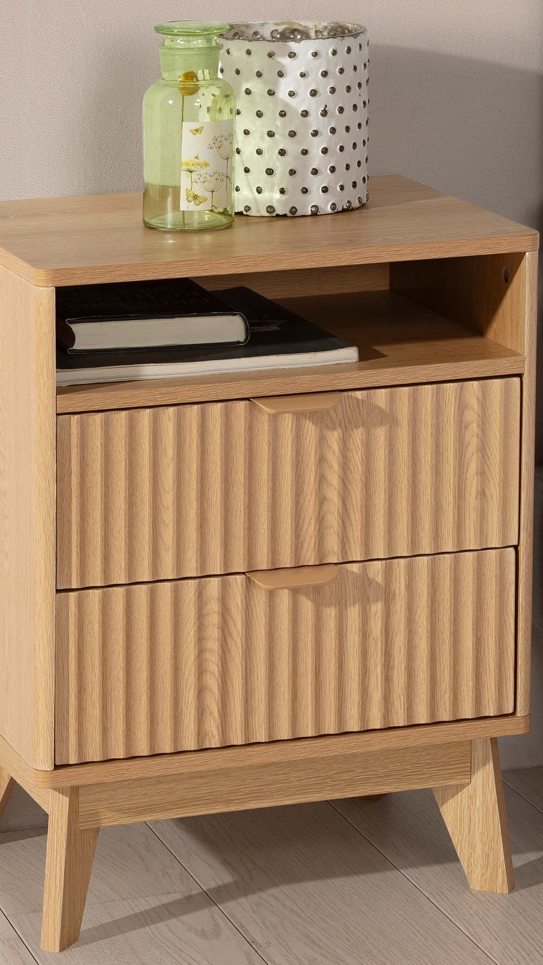 Mesita de noche Rachele | Top Mueble