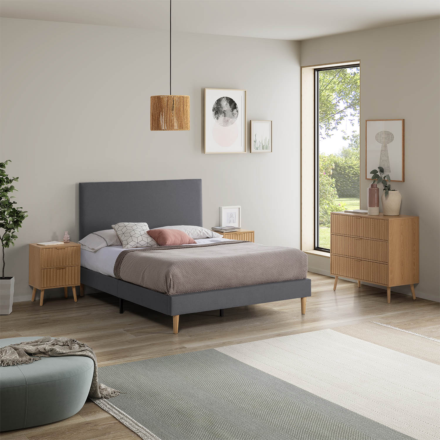Base Tapizada Olbia Ambiente | Top Mueble