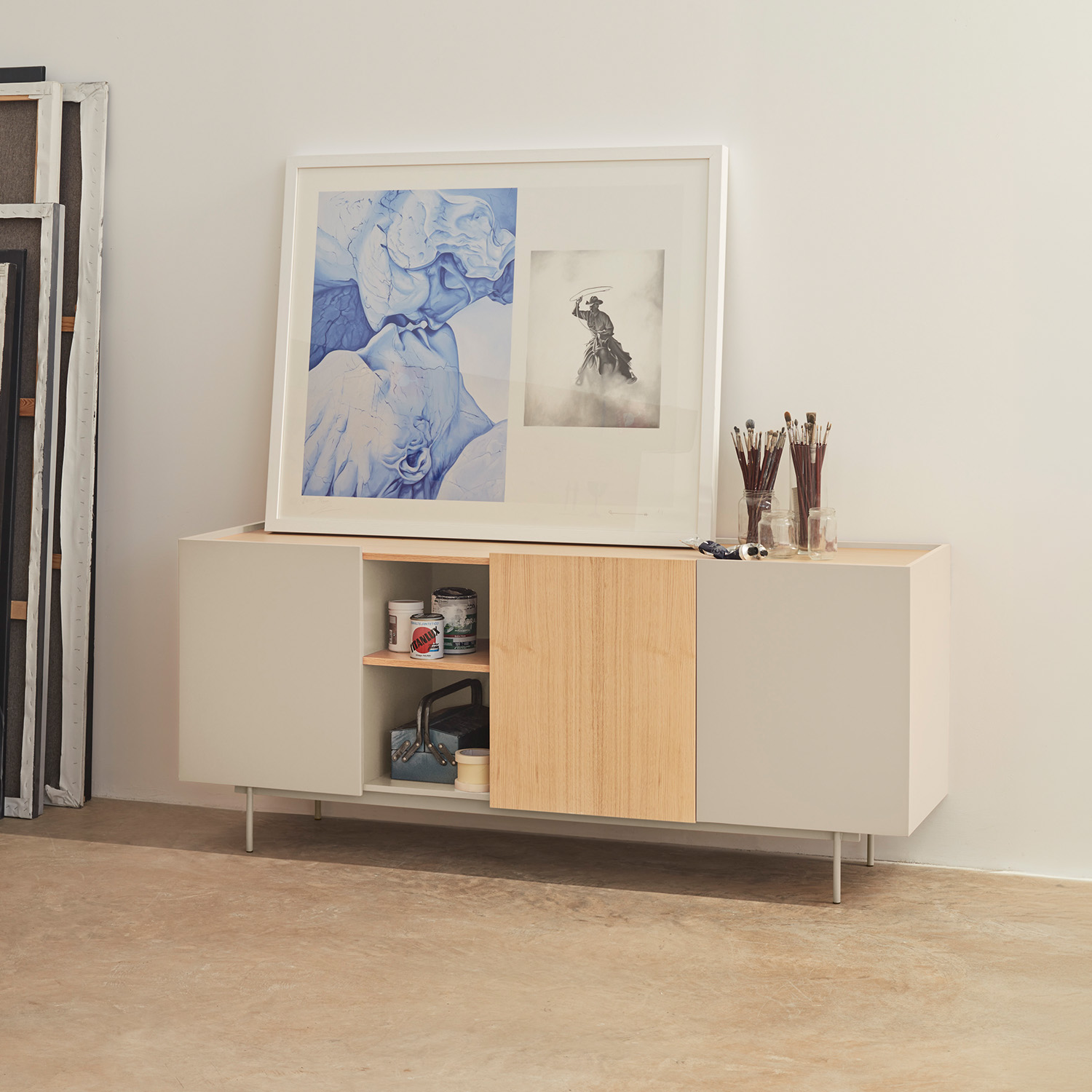Aparador 180 cm Arena Otto Ambiente | Top Mueble