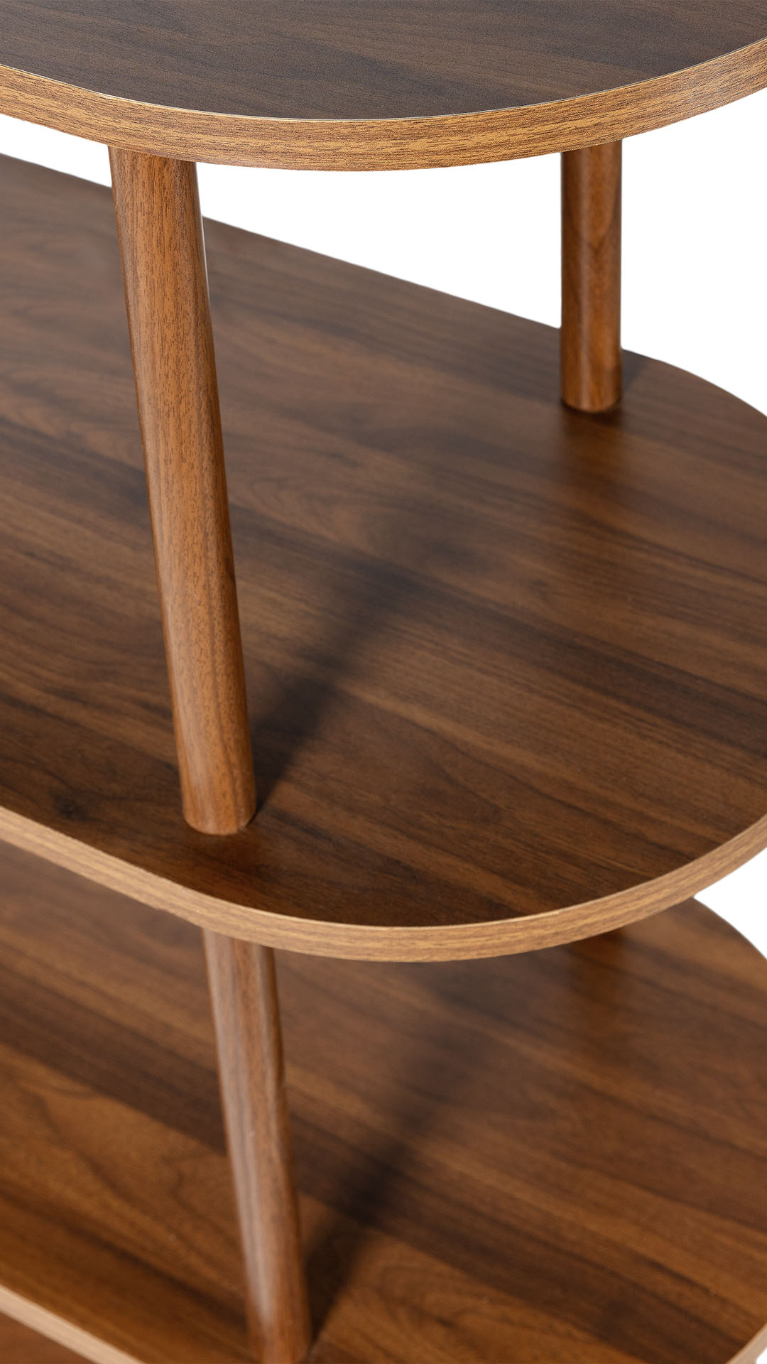 Estanteria Abierta 100 cm Nogal Hannah Detalle | Top Mueble