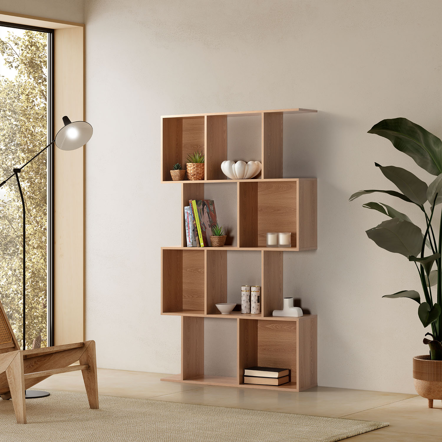 Estantería Salón Geométrica Agan Ambiente | Top Mueble