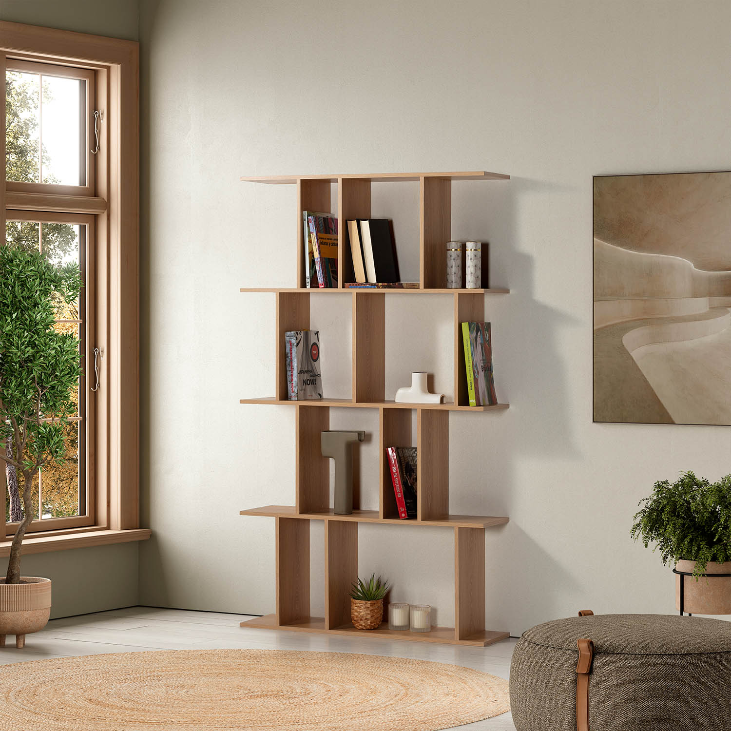 Estantería Decorativa Salón Akane Ambiente | Top Mueble