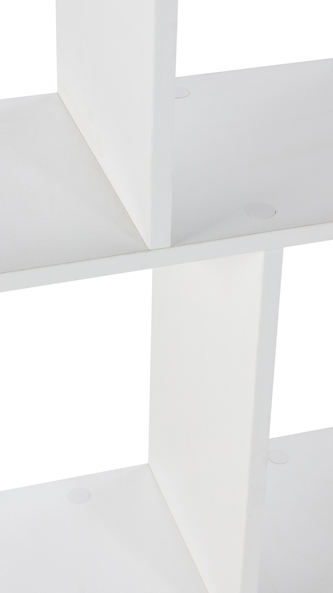 Estantería Decorativa Salón Blanco Akane Detalle | Top Mueble