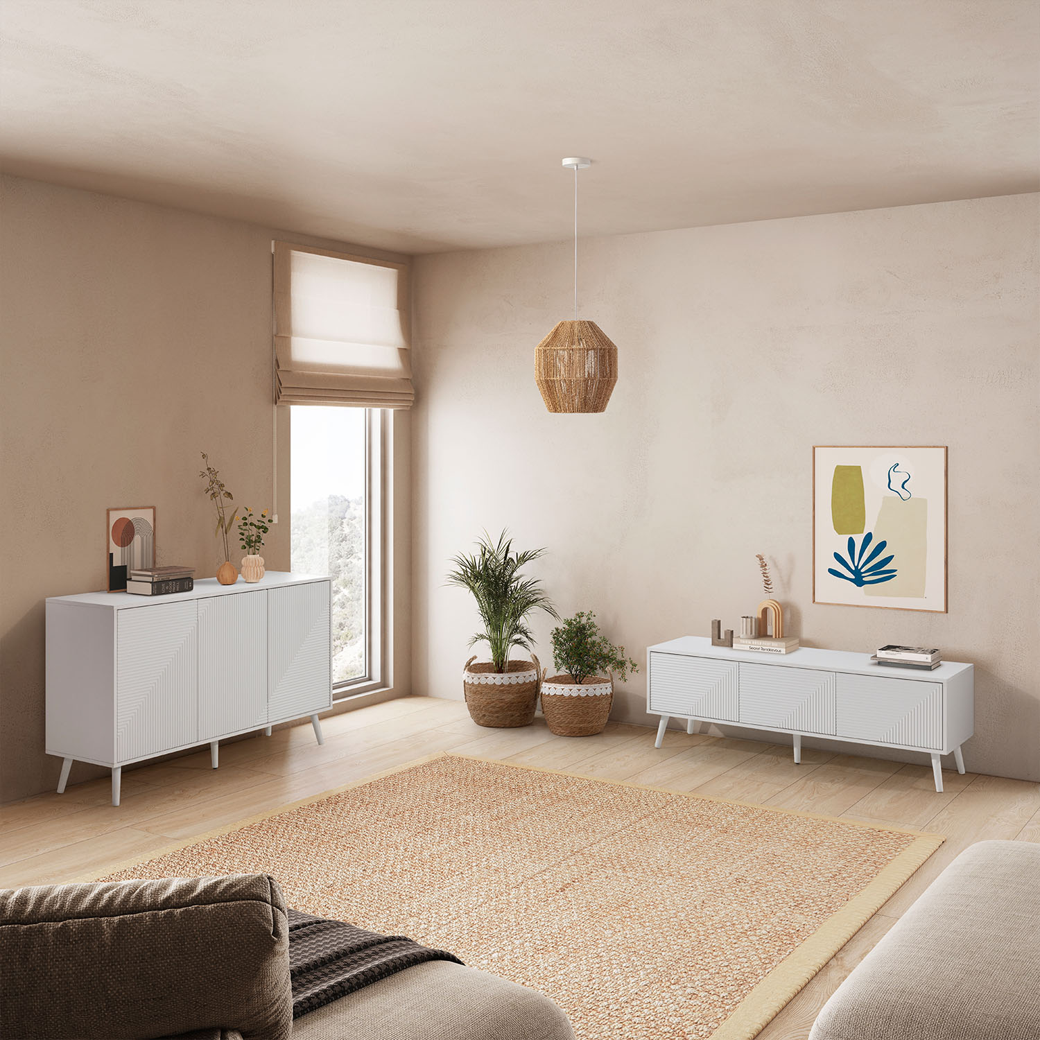 Mueble TV 160 cm Auran Ambiente | Top Mueble