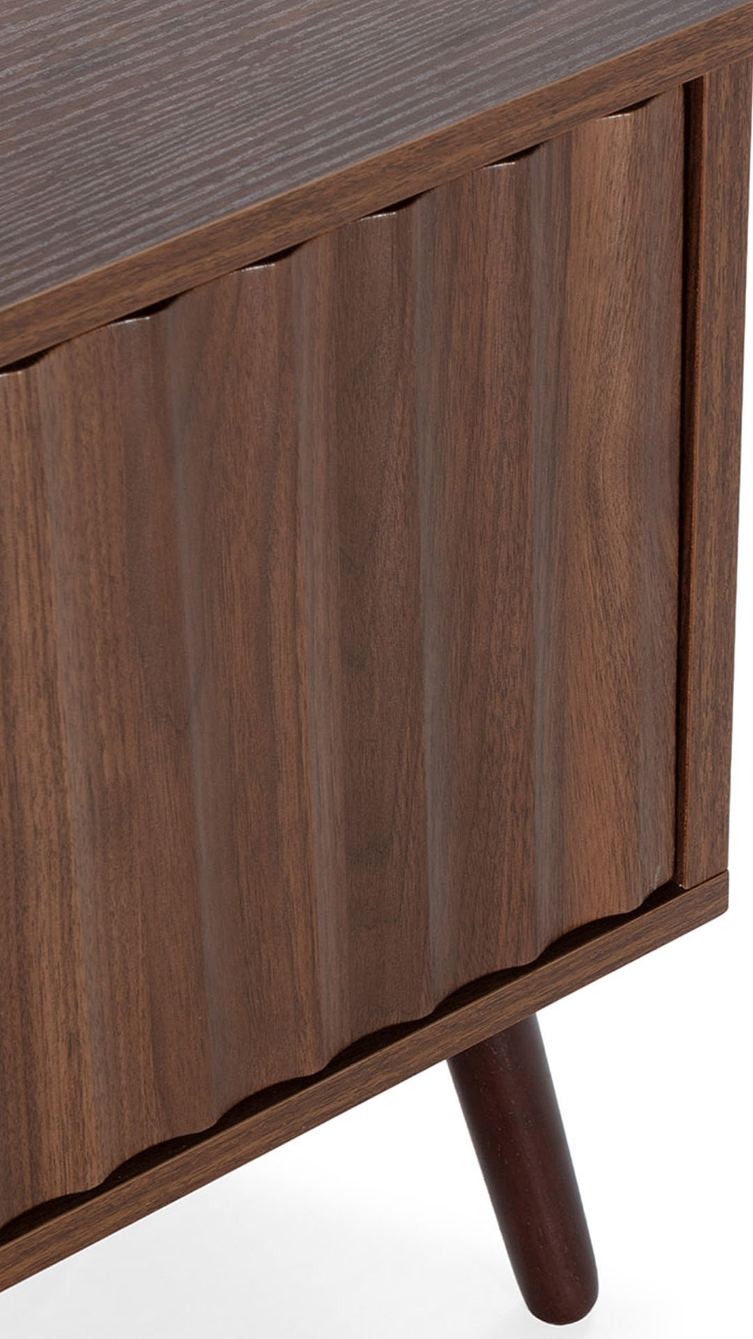 Mueble Tv Layla 4P negro | Top Mueble