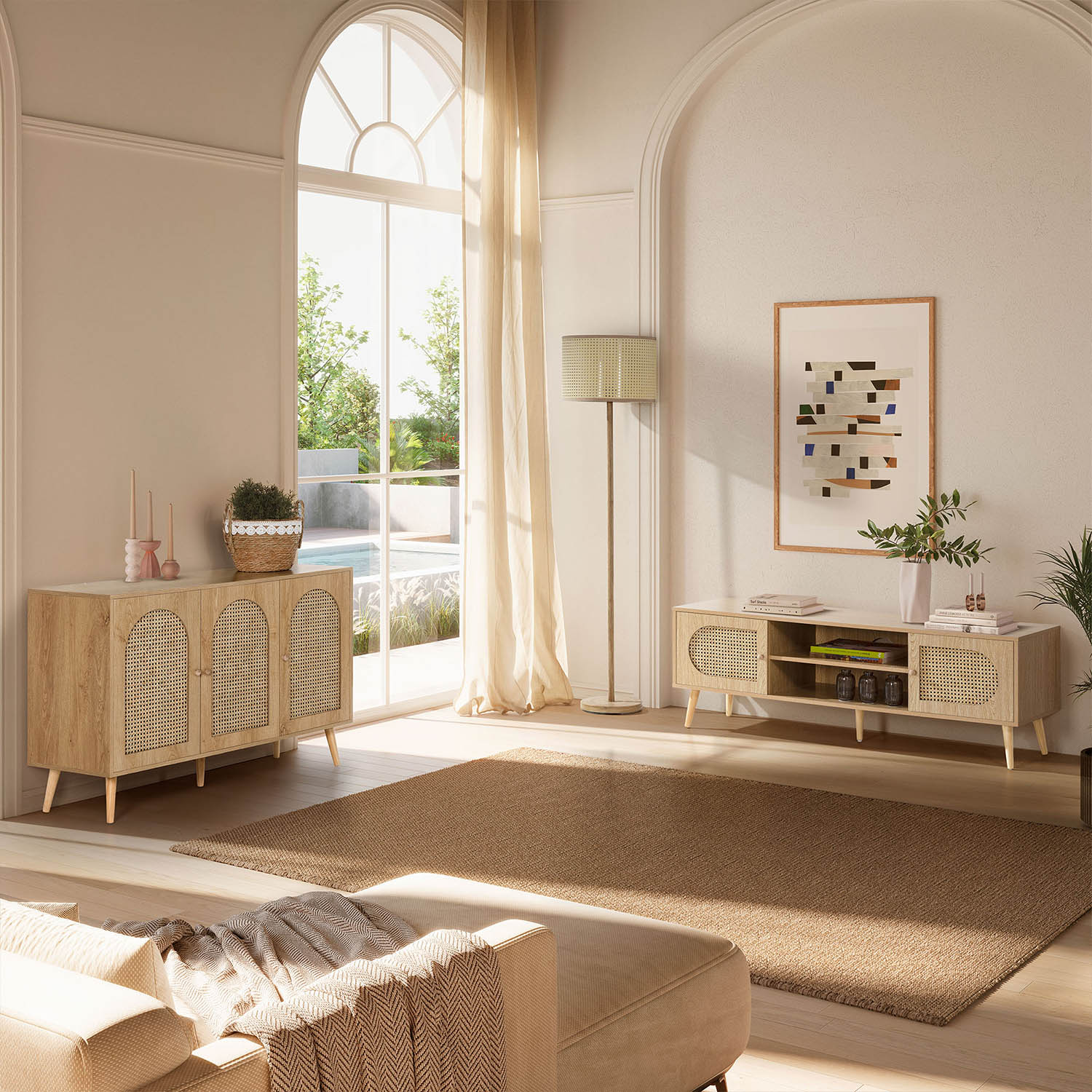 Aparador nordico Moon Ambiente | Top Mueble