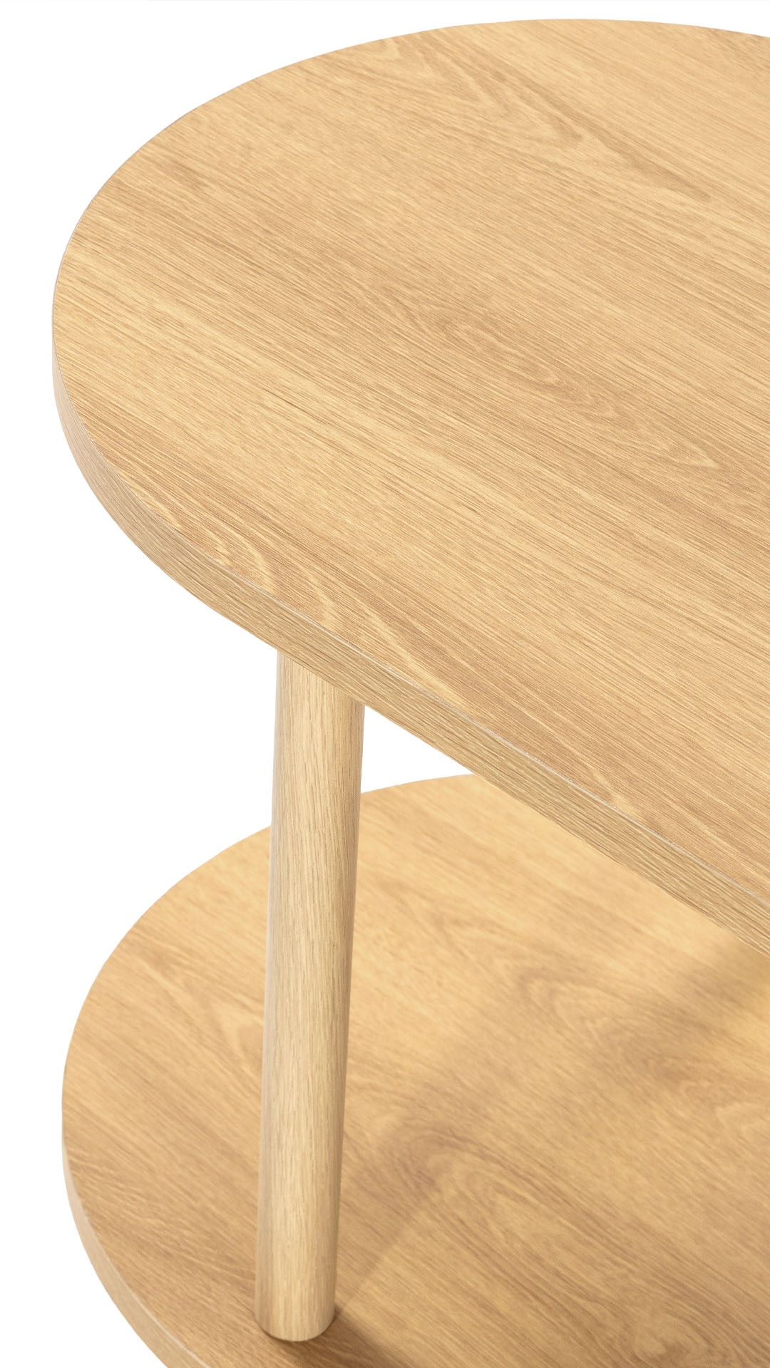 Mueble TV Minimalista 130 cm Roble Hannah Detalle | Top Mueble