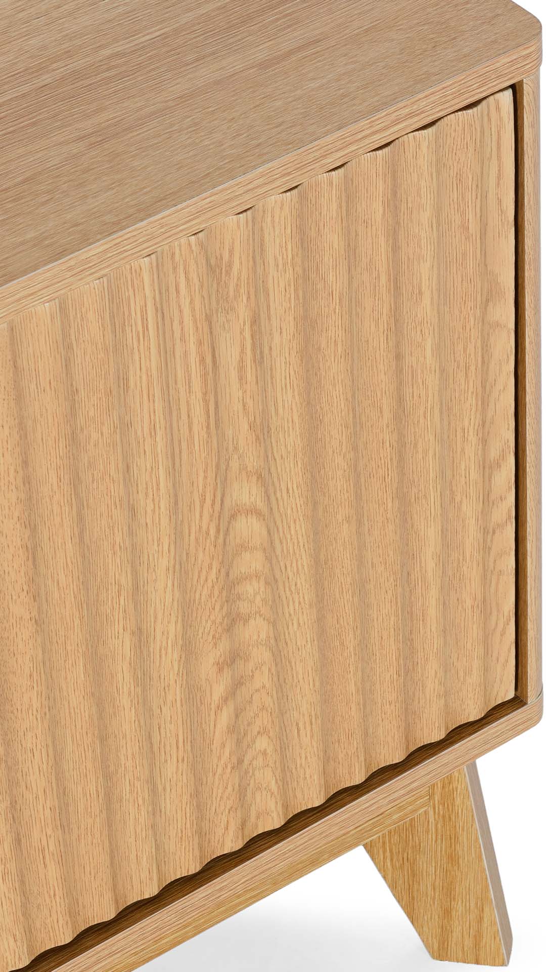 Mueble TV Roble 130 cm Himma Detalle | Top Mueble