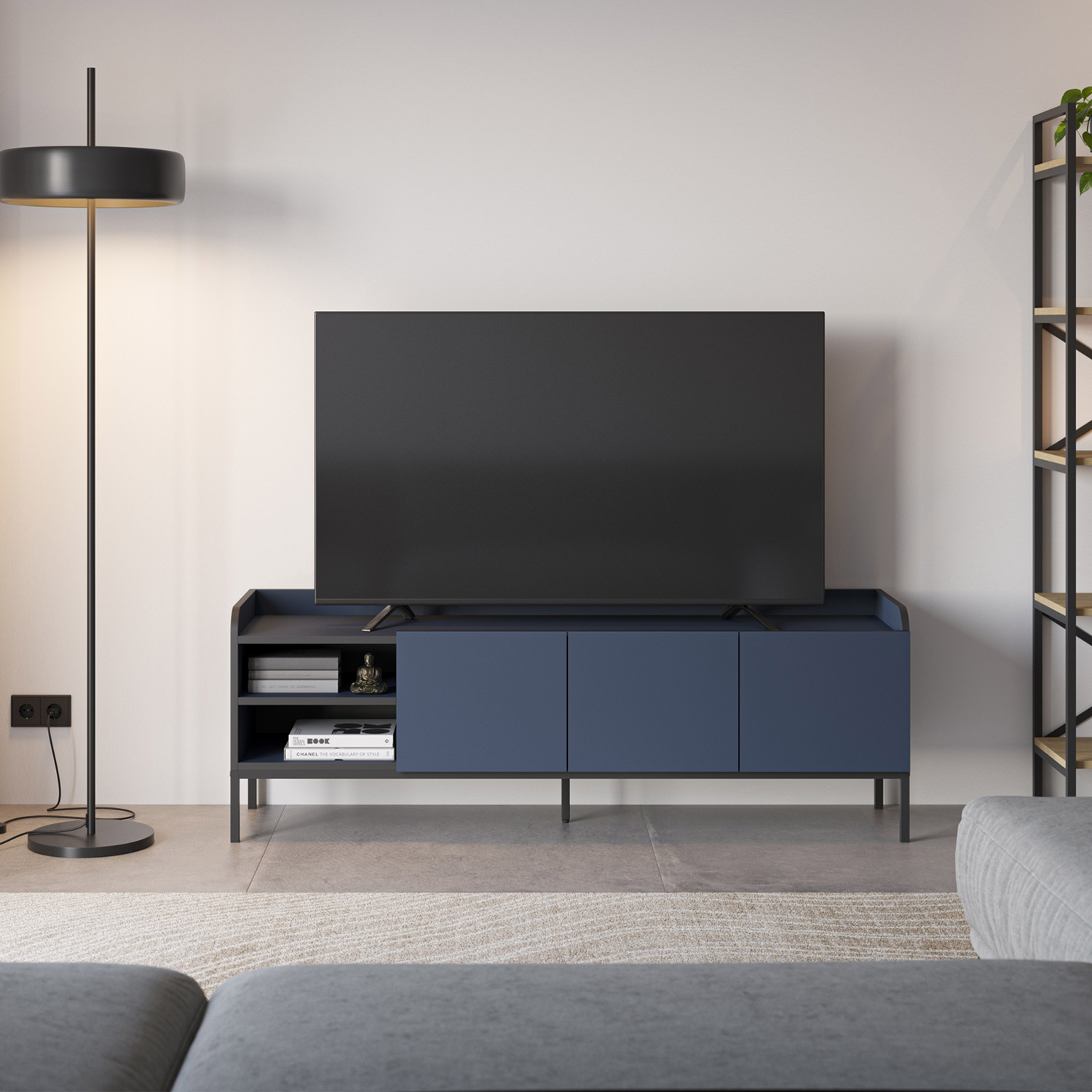 Mesa Centro Rectangular Dina Ambiente | Top Mueble