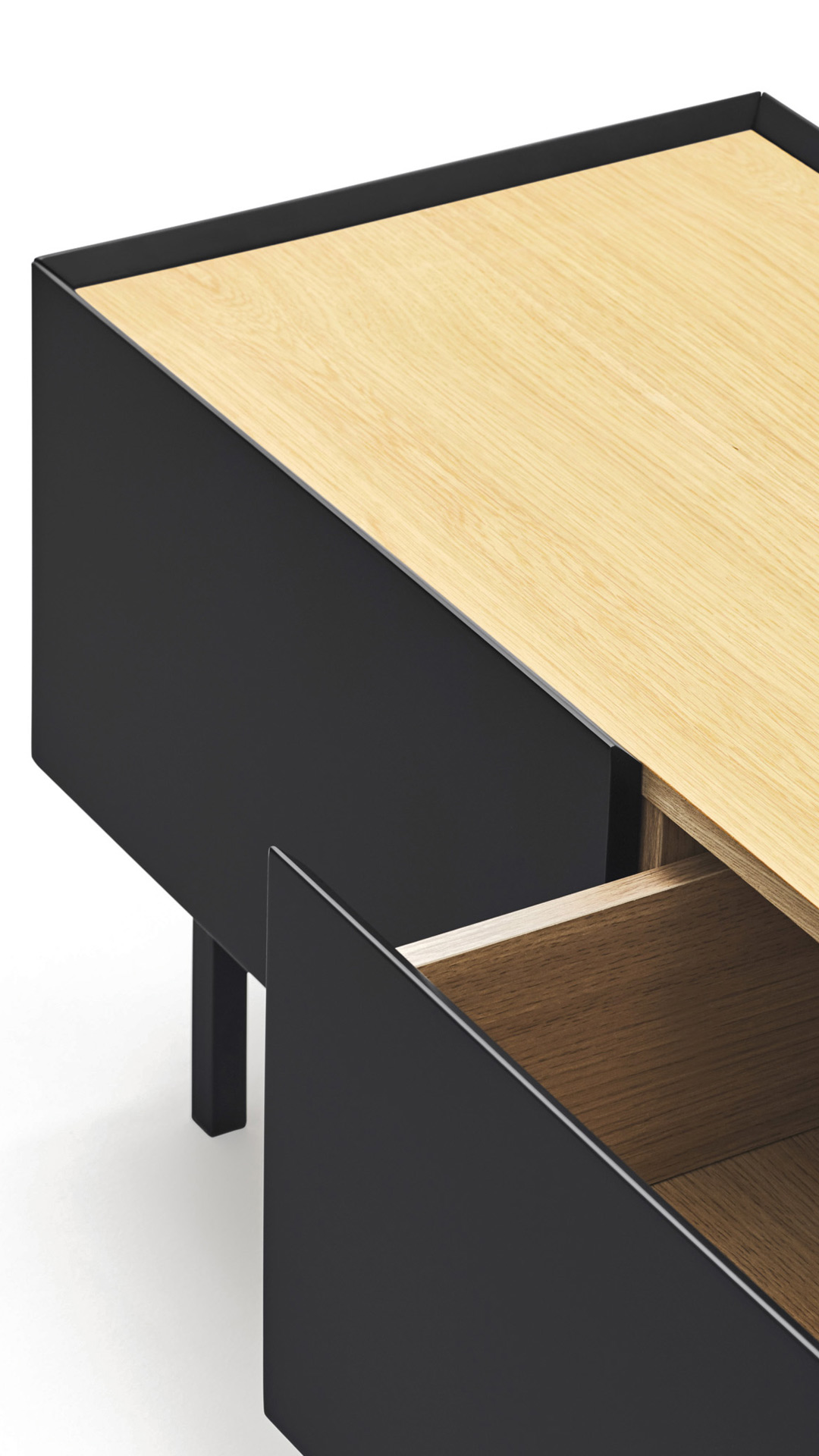 Mueble Tv negro Arista | Top Mueble