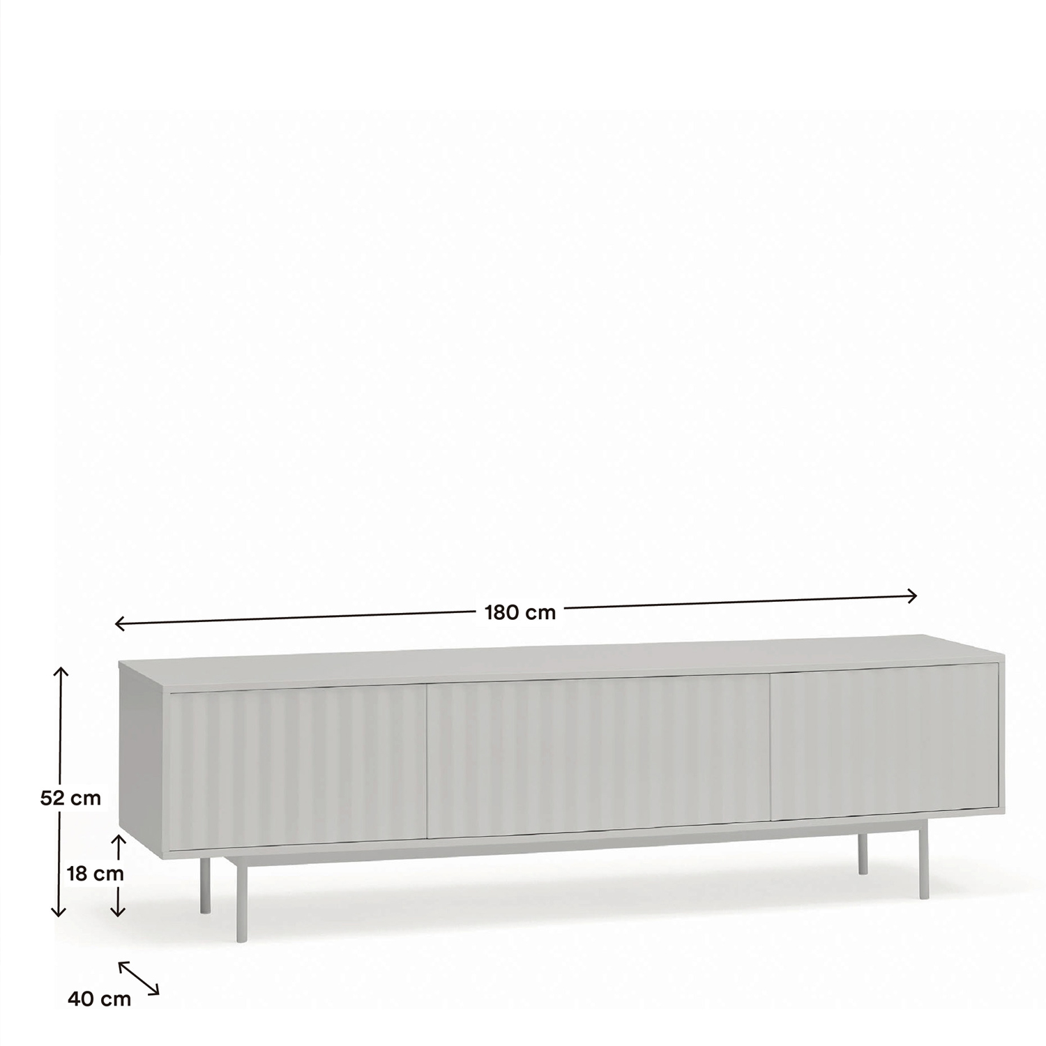 Mueble Tv 3 Puertas Sierra Medidas | Top Mueble
