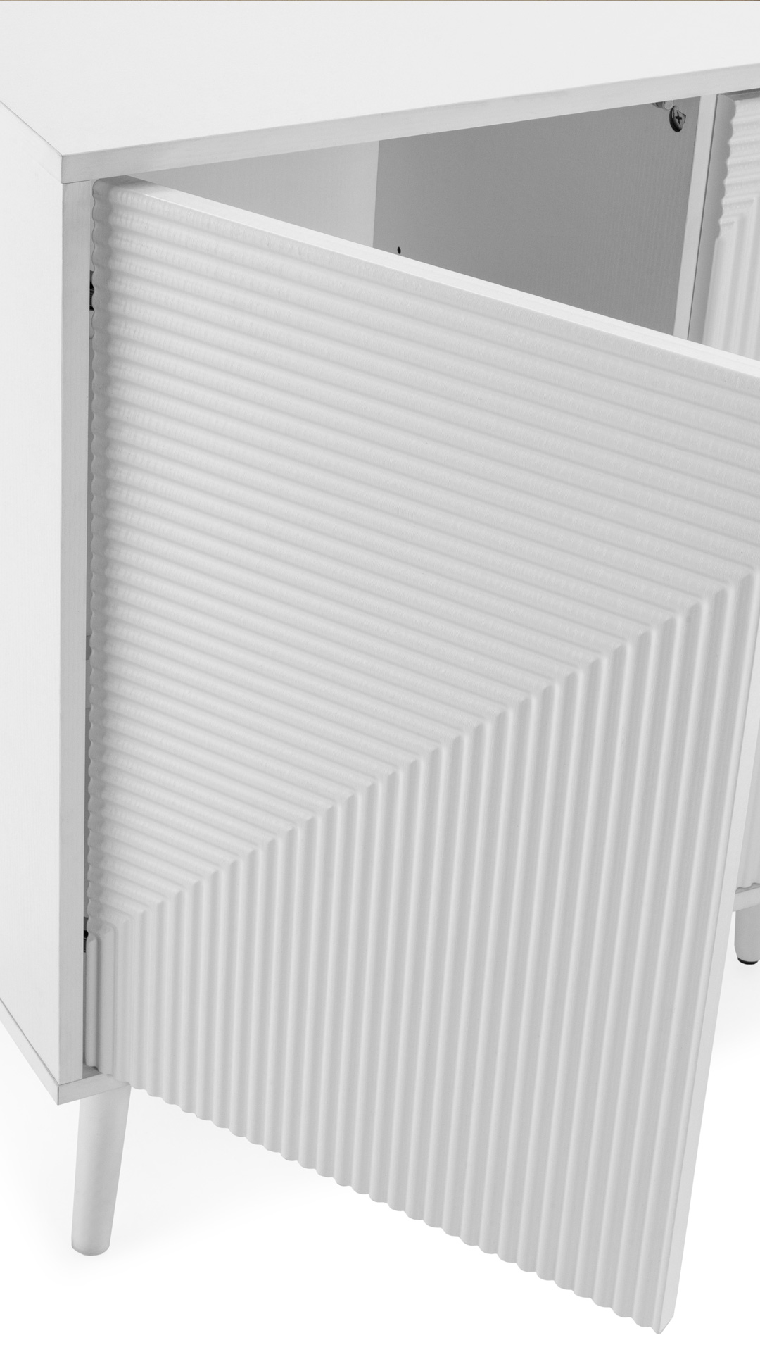 Aparador 3 puertas blanco Louise detalle | Top Mueble