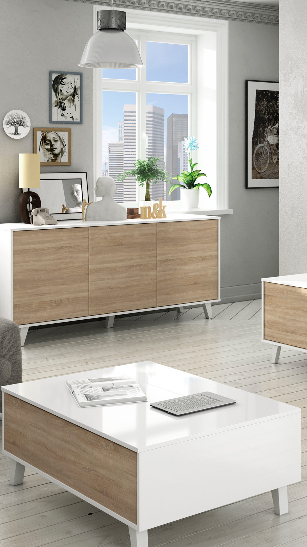 Mesa elevable Kora Ambiente | Top Mueble