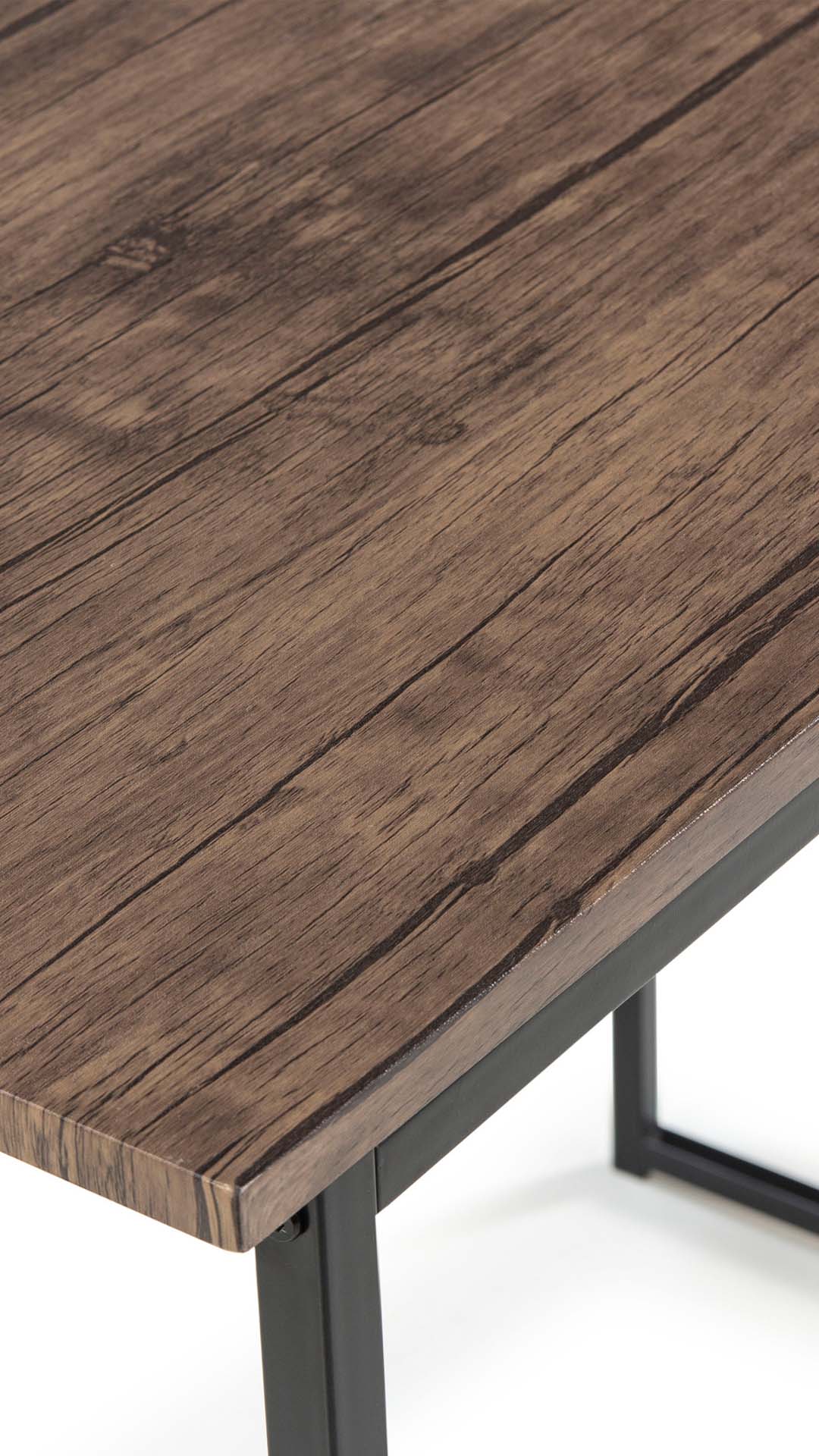 Mesa de escritorio Caceres negro | Top Mueble